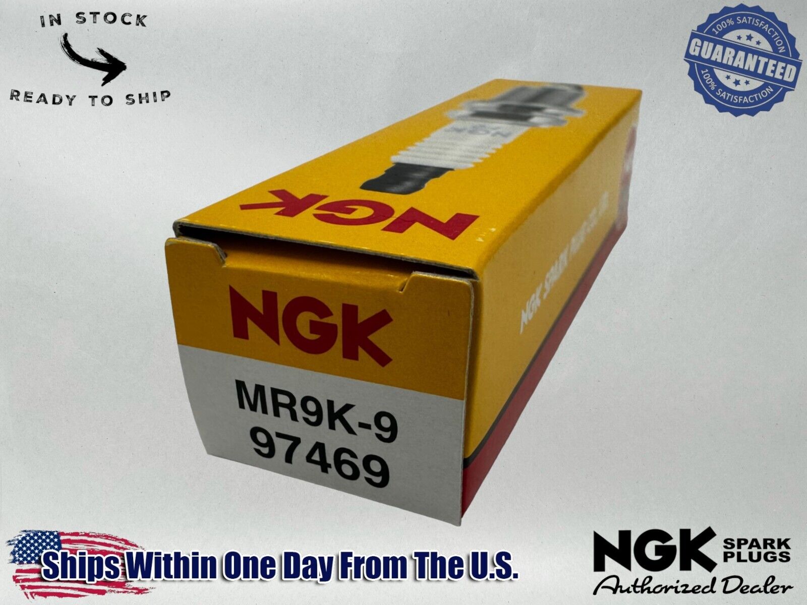 NGK Genuine OEM Authentic Spark Plug MR9K-9