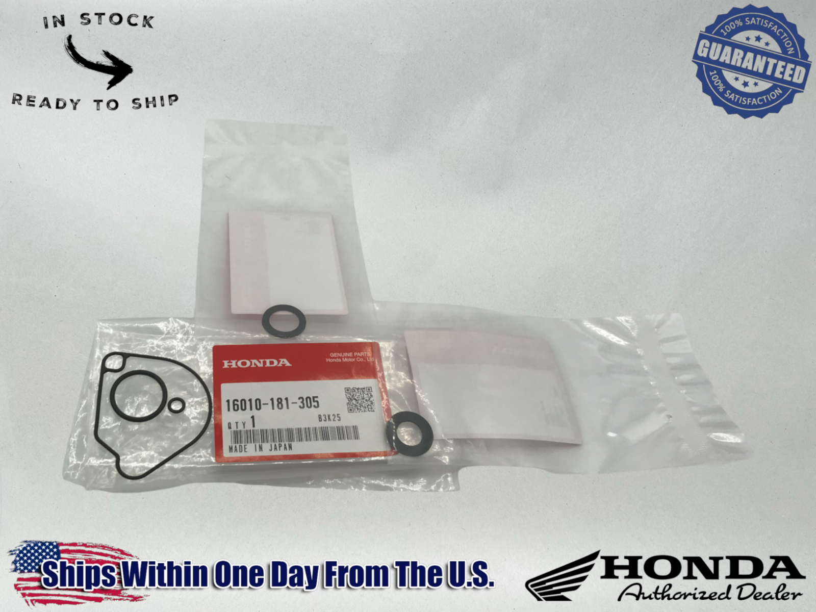 Honda OEM Carb Gaskets Kit 79-20 CRF50 F Z50 XR50 R Carb CRF XR 16010-181-305