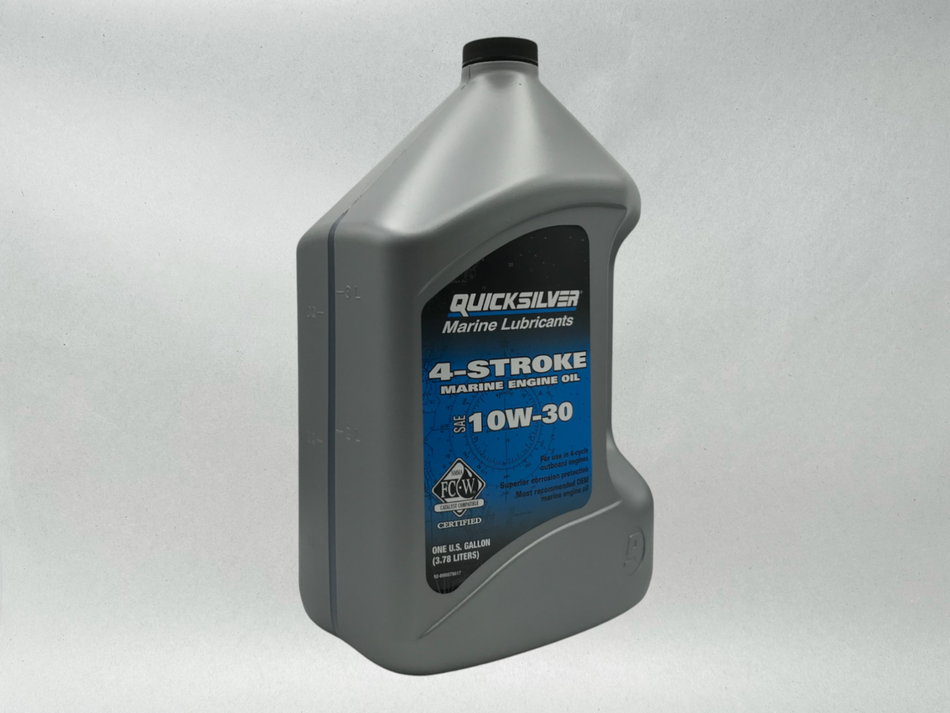Quicksilver OEM Standard 10W30 Marine Oil Gallon 8M0078617
