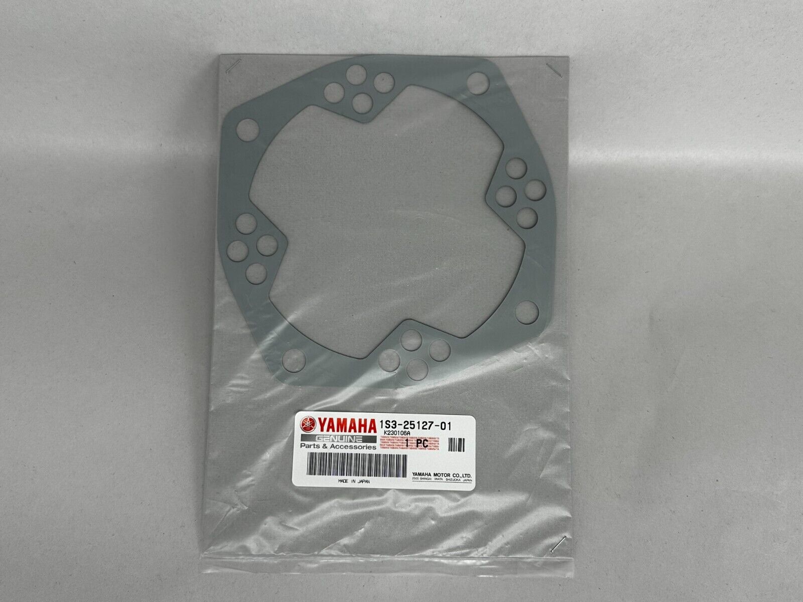 Yamaha Genuine OEM Authentic Plate Cover 1S3-25127-01-00