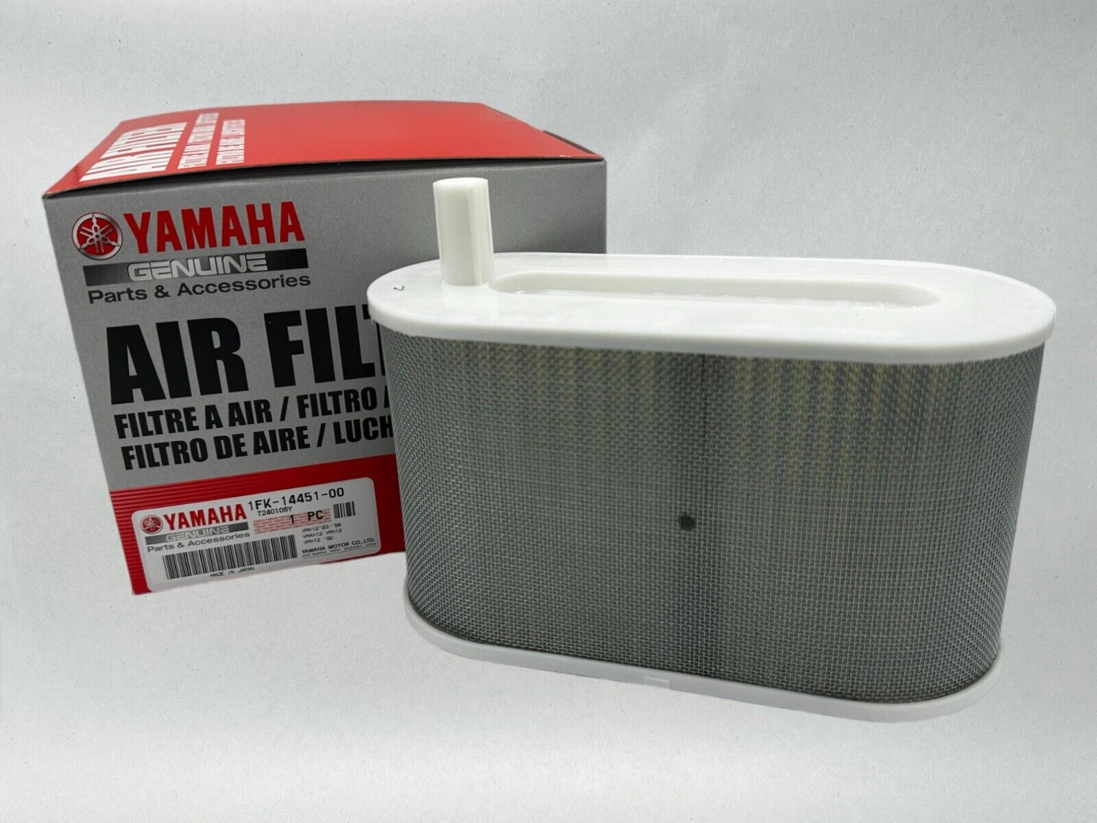 Yamaha Genuine OEM Air Filter 1FK-14451-00 1