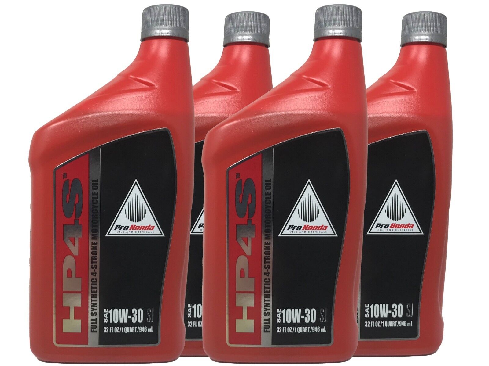 Honda HP4S 10W30 Full Synthetic 4Stroke Motor Oil 4 QUART 08C35-SYN-1030M 4 PACK