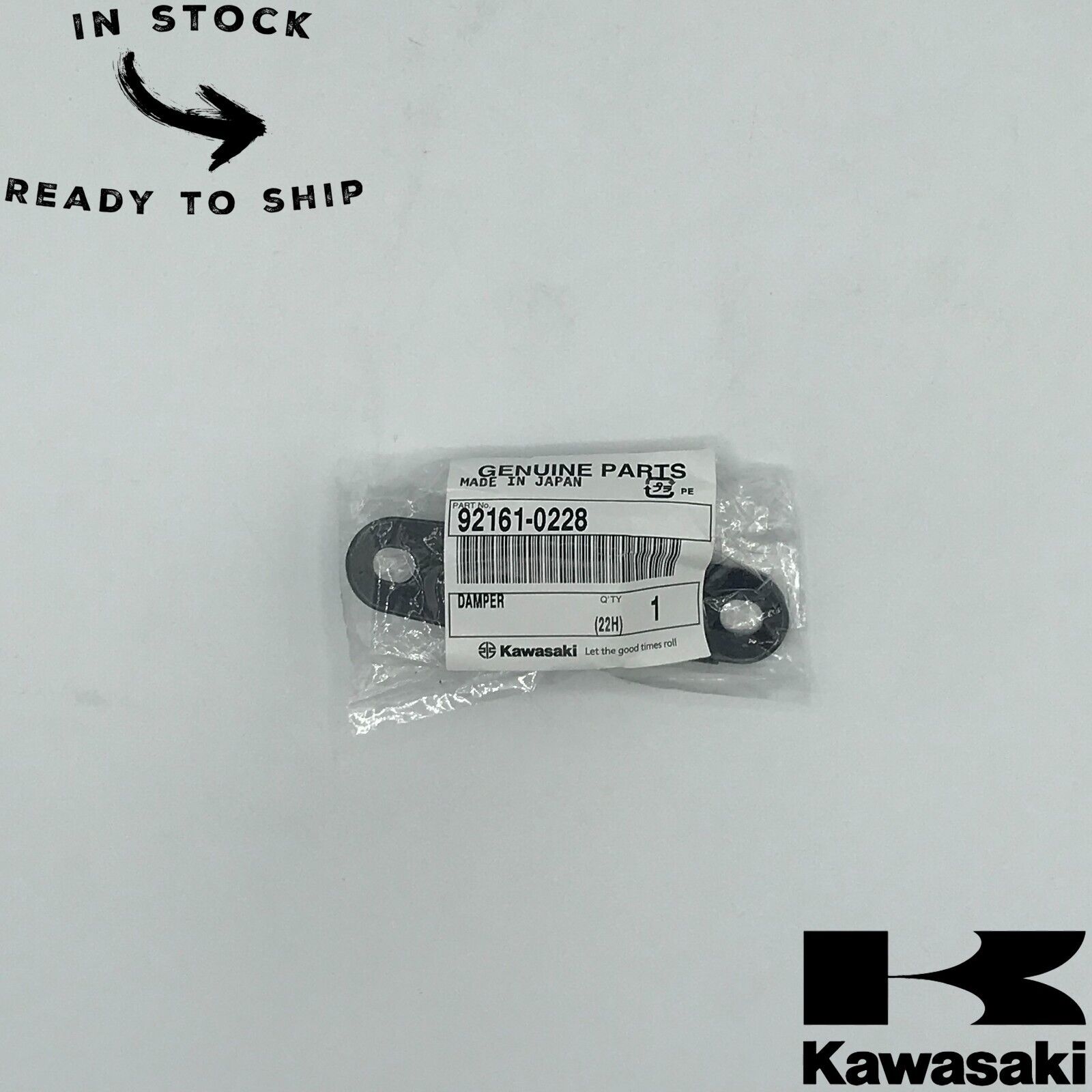 Genuine OEM Kawasaki Damper 92161-0228