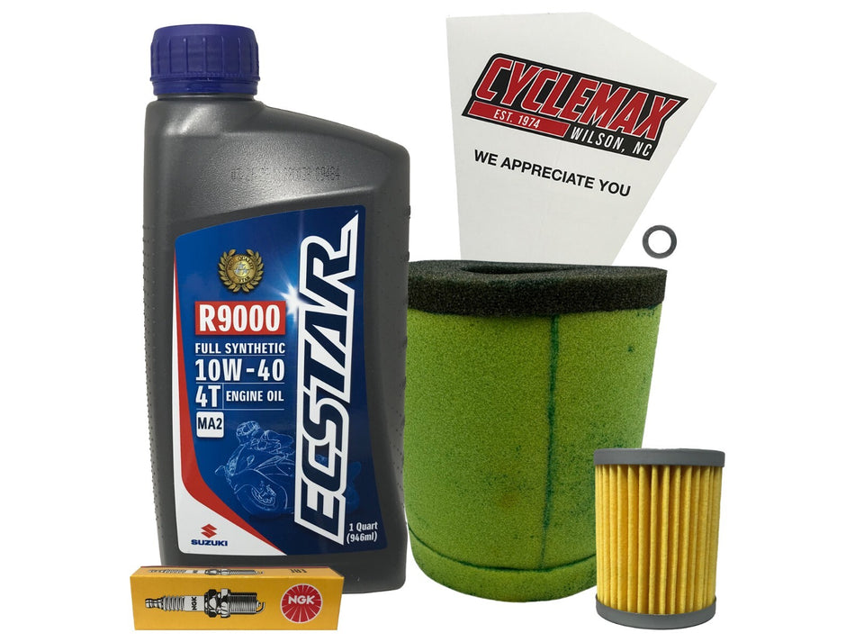 Full Synthetic Tune Up Kit w/ Spark Plug fits 2000-2002 Suzuki LT-300