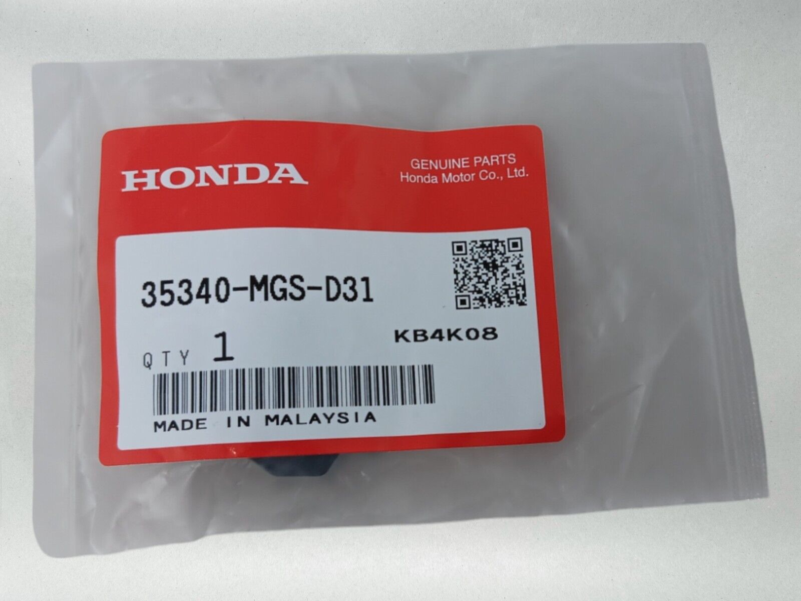 Honda Genuine OEM Authentic Front Stop Switch  35340-MGS-D31