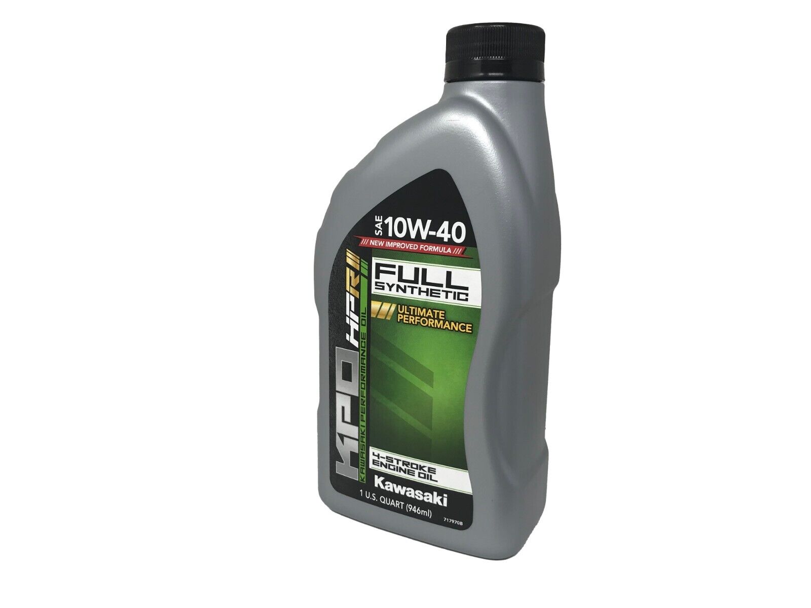 Kawasaki Genuine OEM KPO Full Synthetic 10W-40 Oil Quart K61021-500-01Q - 5 Pack