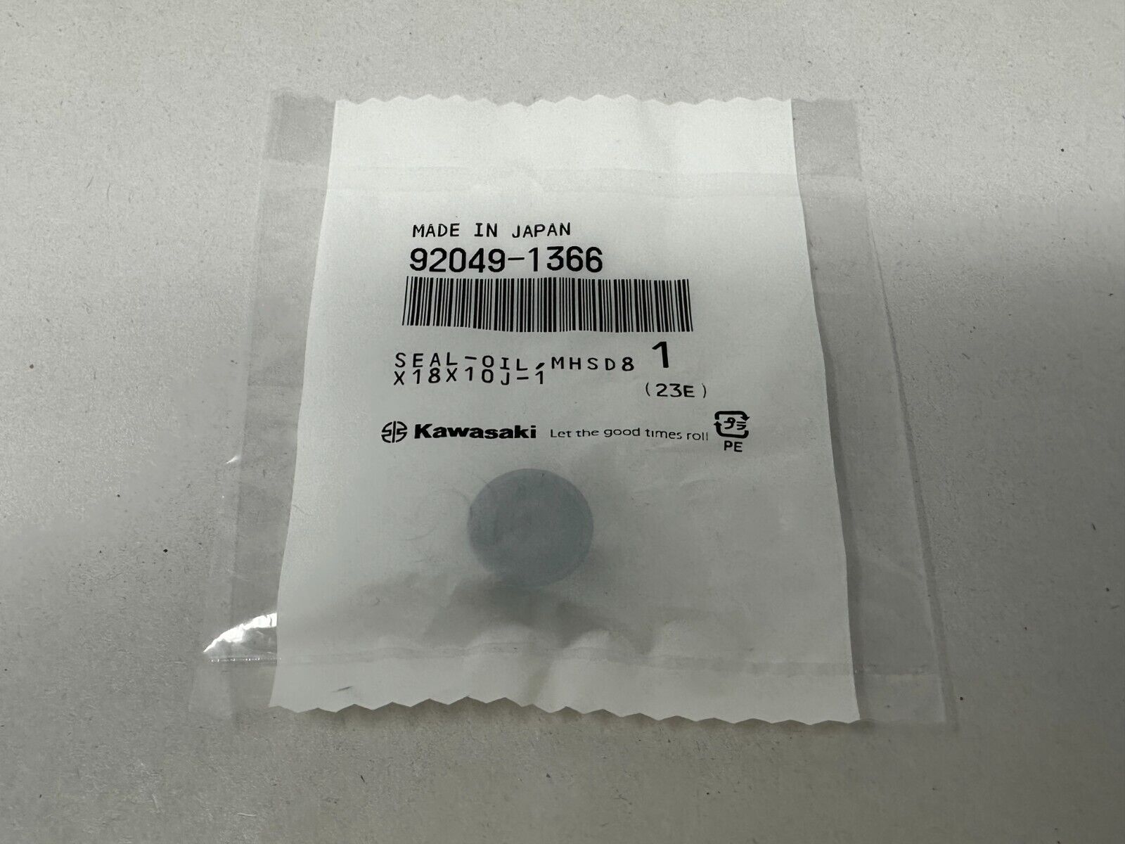 Kawasaki Genuine OEM SEAL-OIL,MHSD8X18X10J 92049-1366