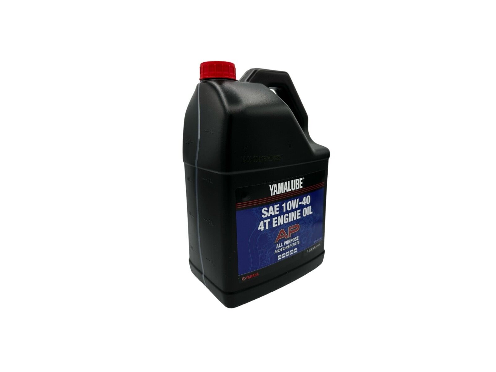 Yamaha OEM All Purpose Performance 4-Stroke Engine Oil LUB-10W40-AP-04-2PACK