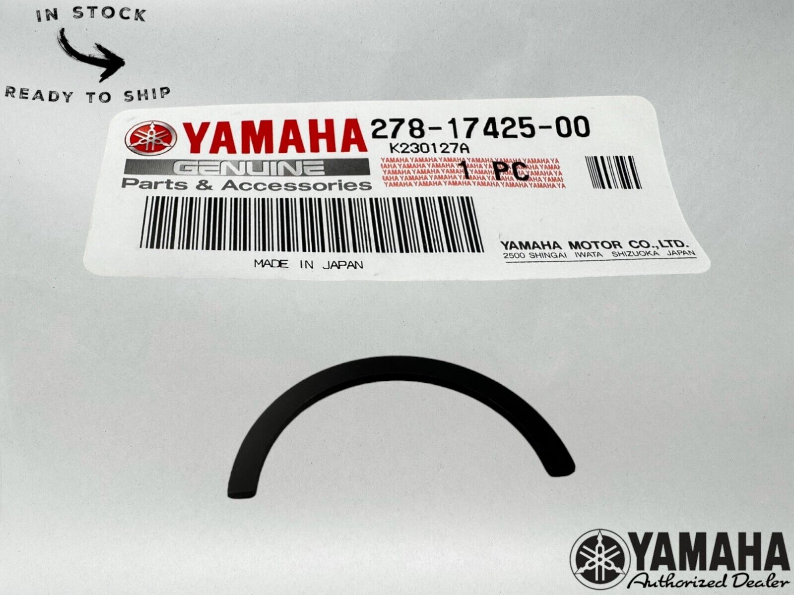 Yamaha Genuine OEM Circlip 2 278-17425-00-00