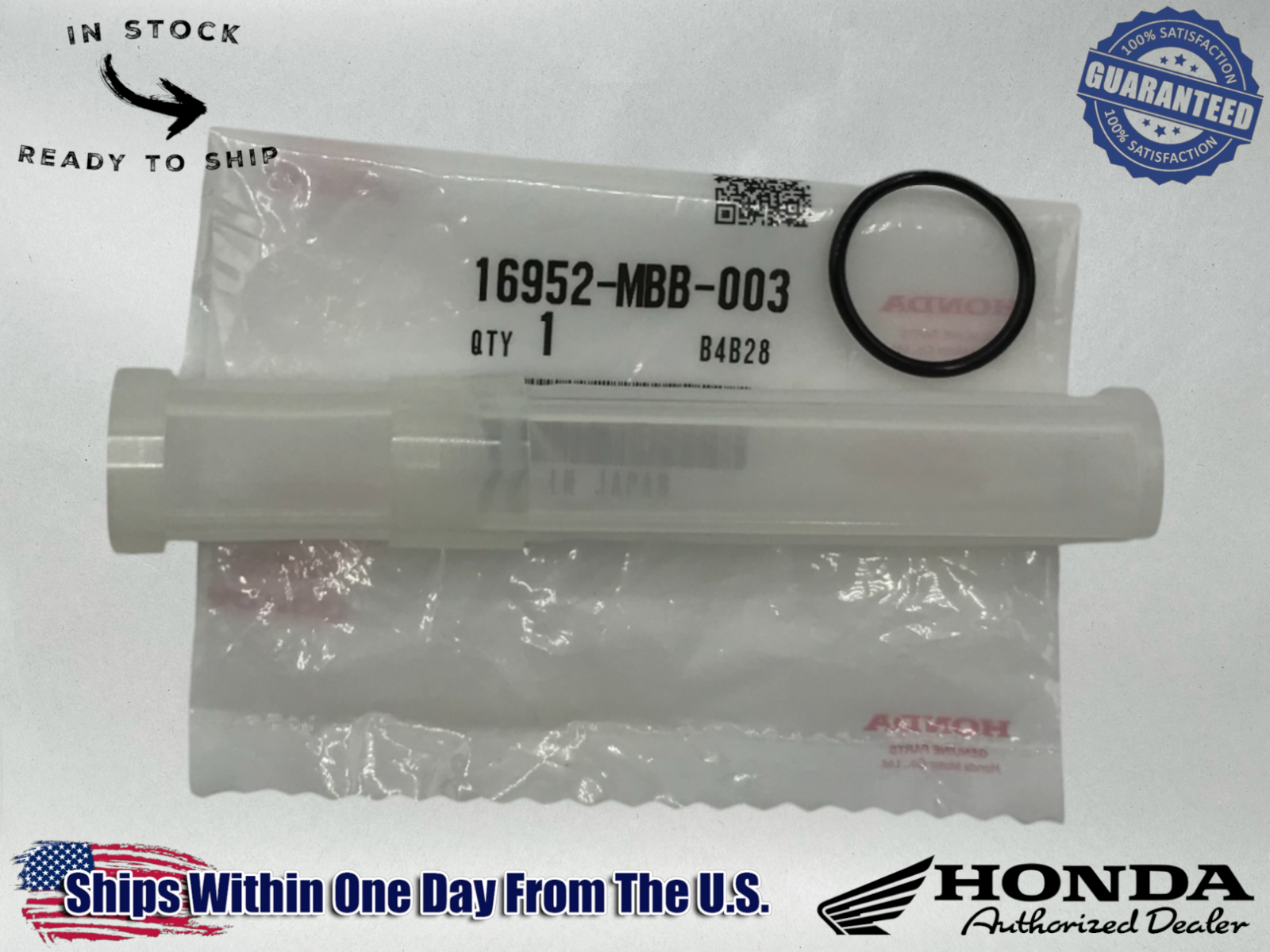 Honda OEM FUEL PETCOCK SET VTR1000 SUPER HAWK 16952-MBB-003