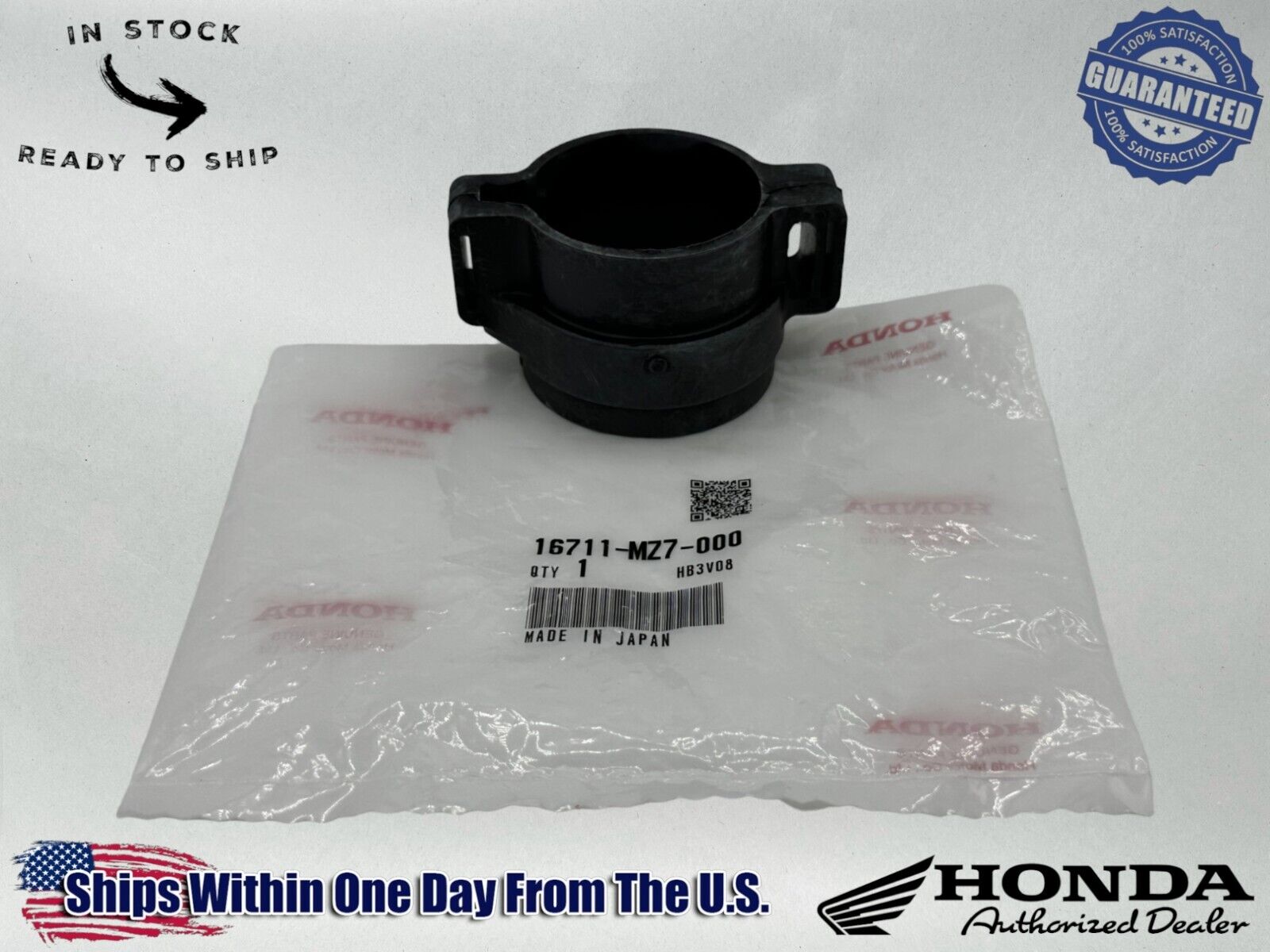 Honda Genuine OEM Authentic Rubber Fuel Pump Mount 16711-MZ7-000