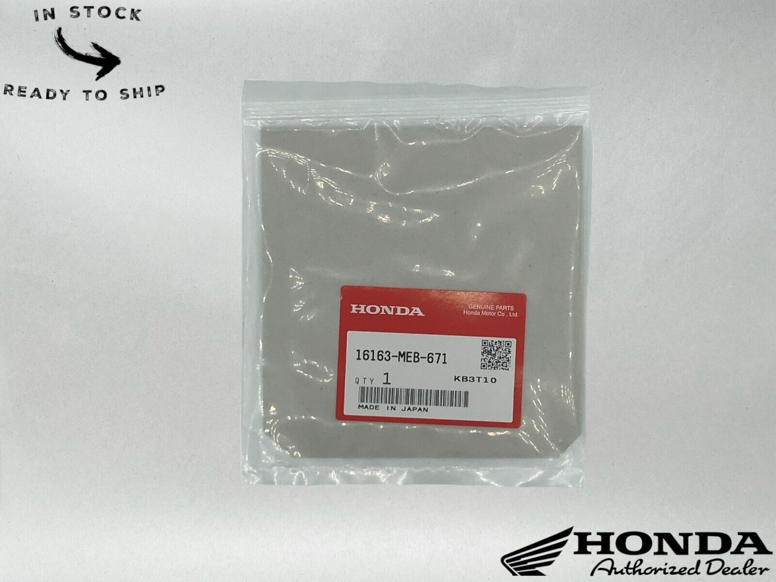 Honda Genuine OEM Float Chamber Gasket 16163-MEB-671