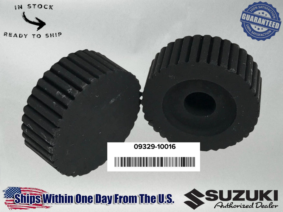 2 Suzuki Fuel Gas Tank Rubber Front Cushion Dampers 09329-10016