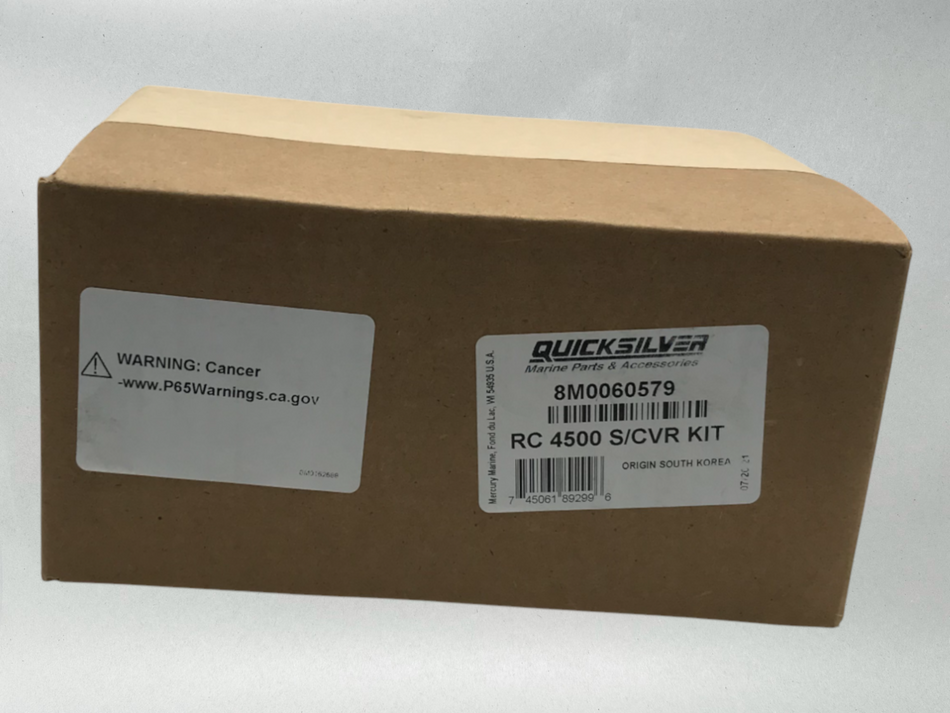 Mercury Genuine OEM Authentic Control Box Cover 8M0060579