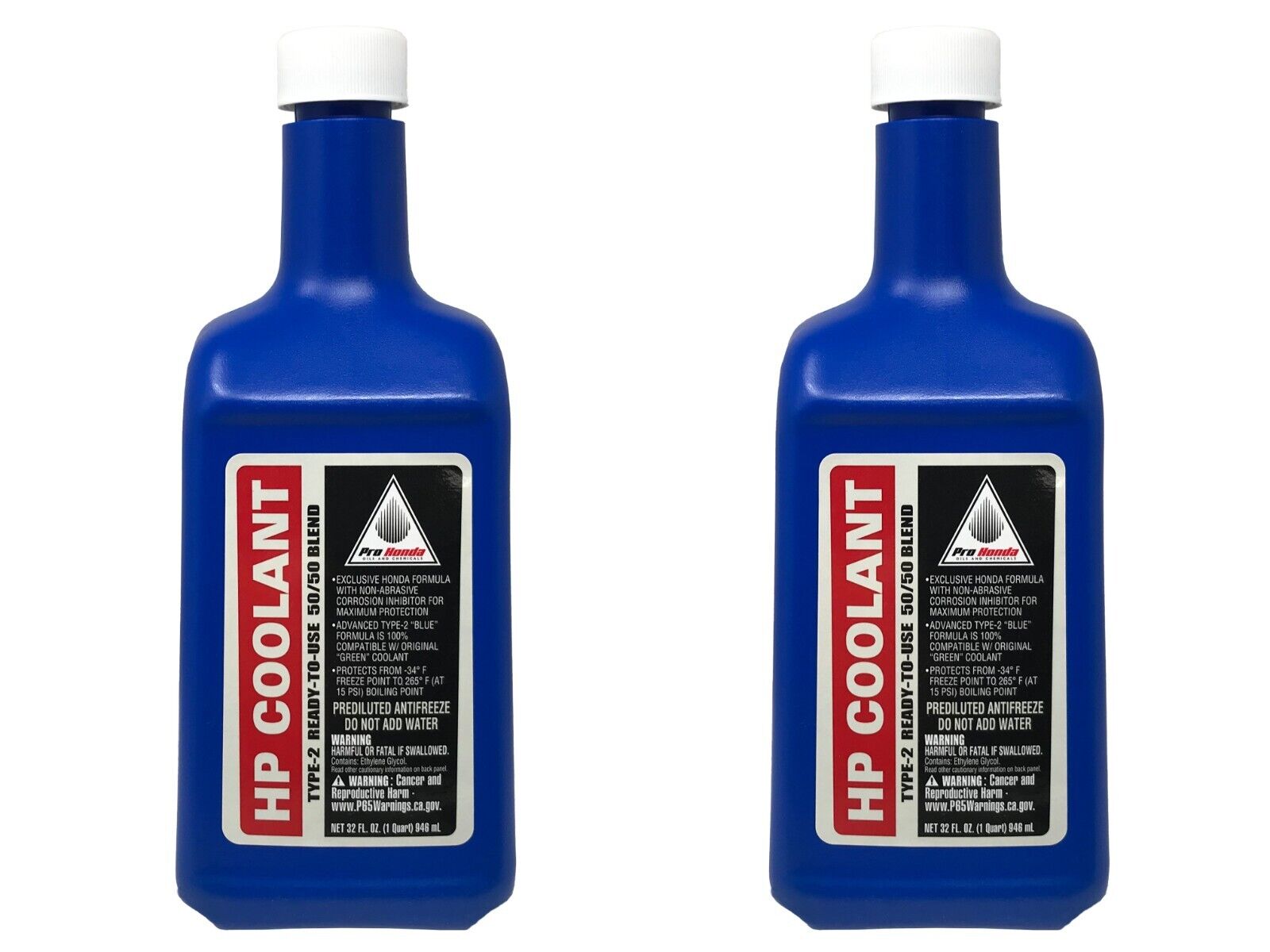 Honda Genuine OEM HP Coolant 50/50 Blend 08C50-C321S02 - 2 Pack