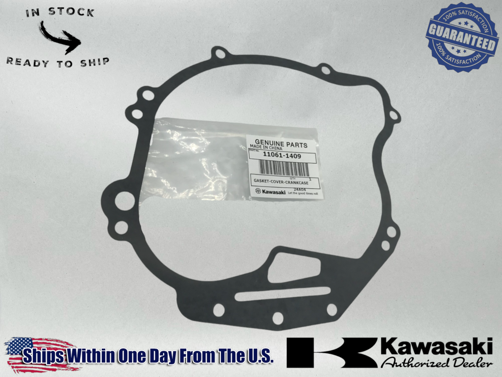 KAWASAKI OEM 11061-1409 Gasket 11061-1409