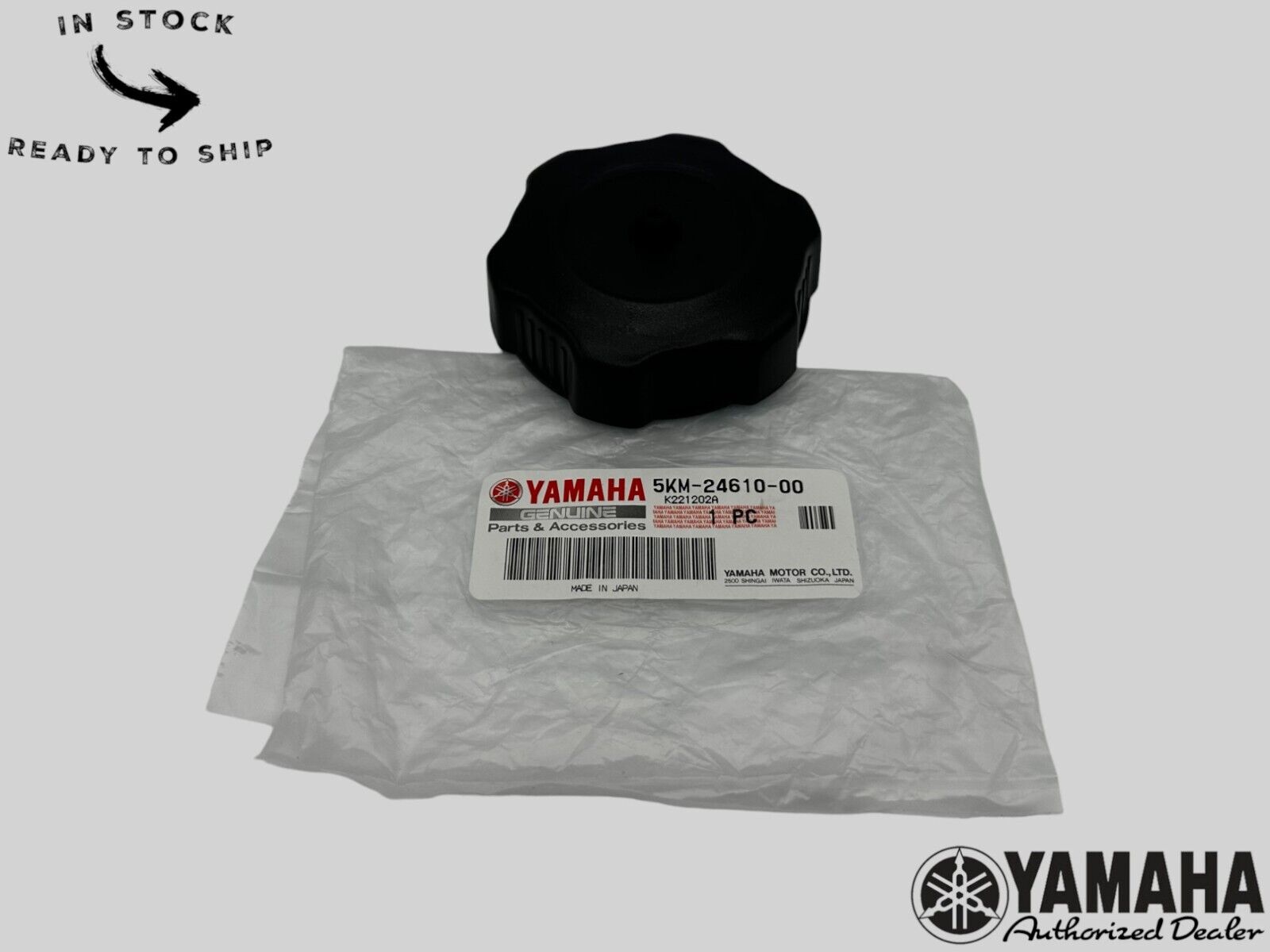 Yamaha Genuine OEM Authentic Cap Assembly 5KM-24610-00-00