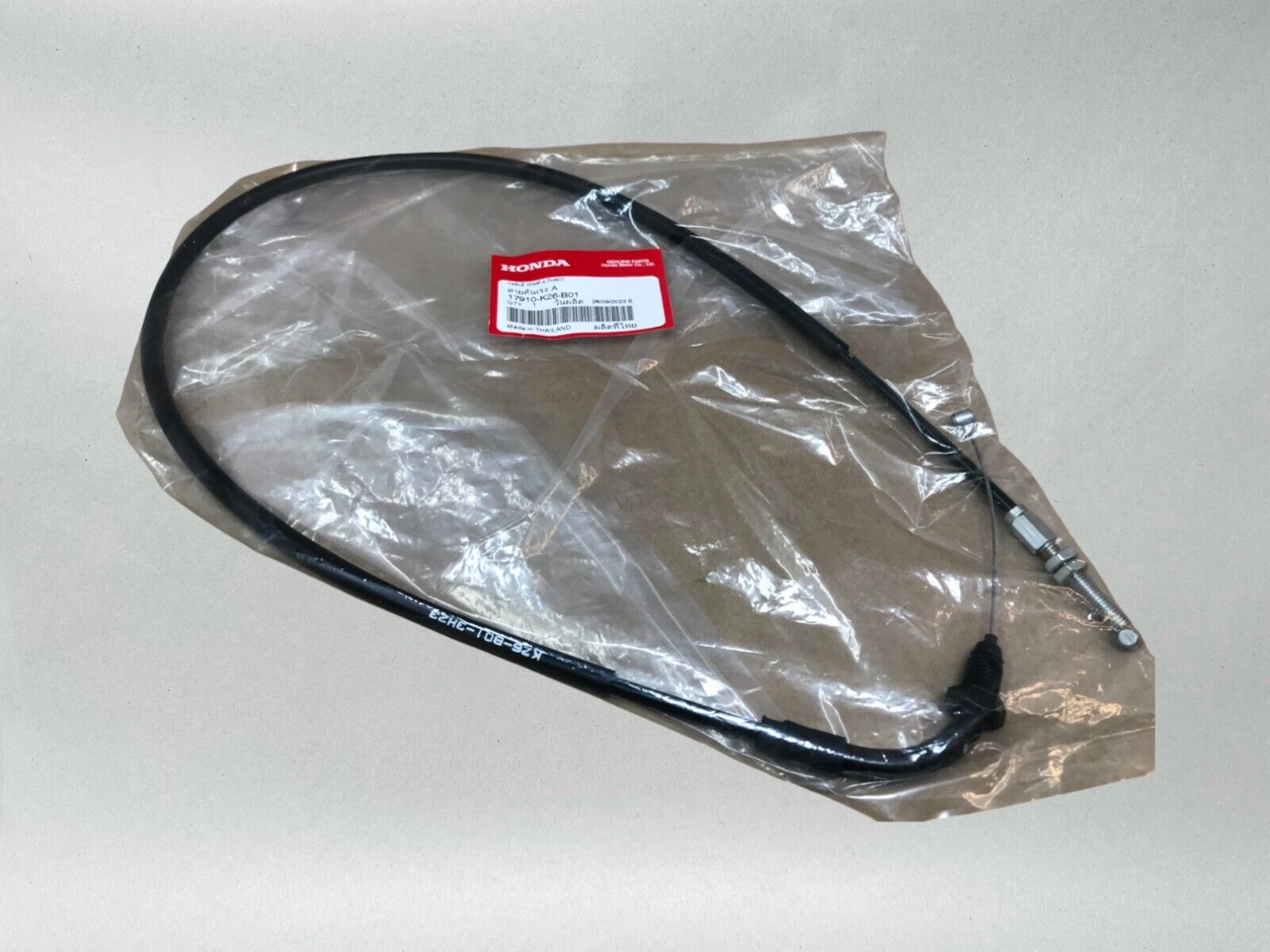 Honda OEM 17 - 20 GROM 125 THROTTLE CABLE 'A' 17910-K26-B01
