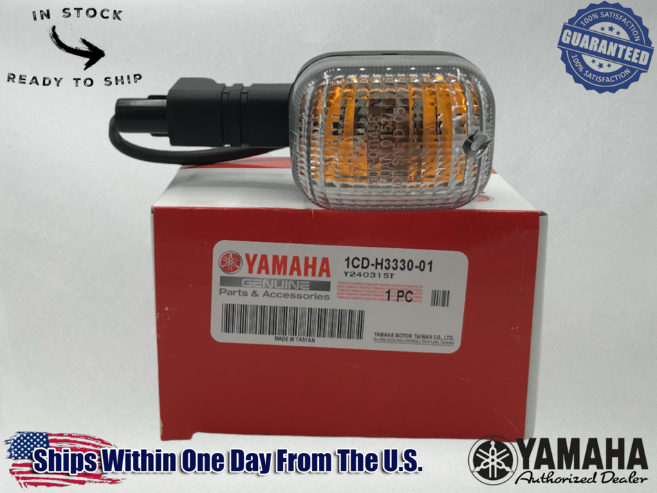 Yamaha OEM 012-2019 ZUMA LH REAR TURN SIGNAL BLINKER 1CD-H3330-01-00 1