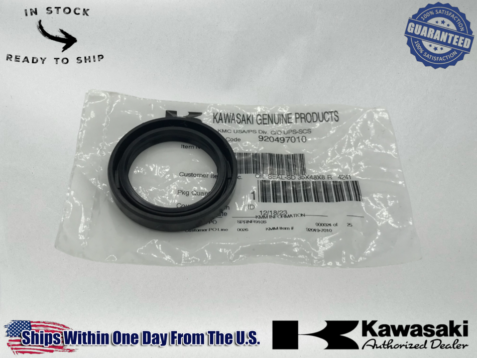 Kawasaki OEM 88-04 Mule 1000 2510 2520 Oil Seal 92049-7010