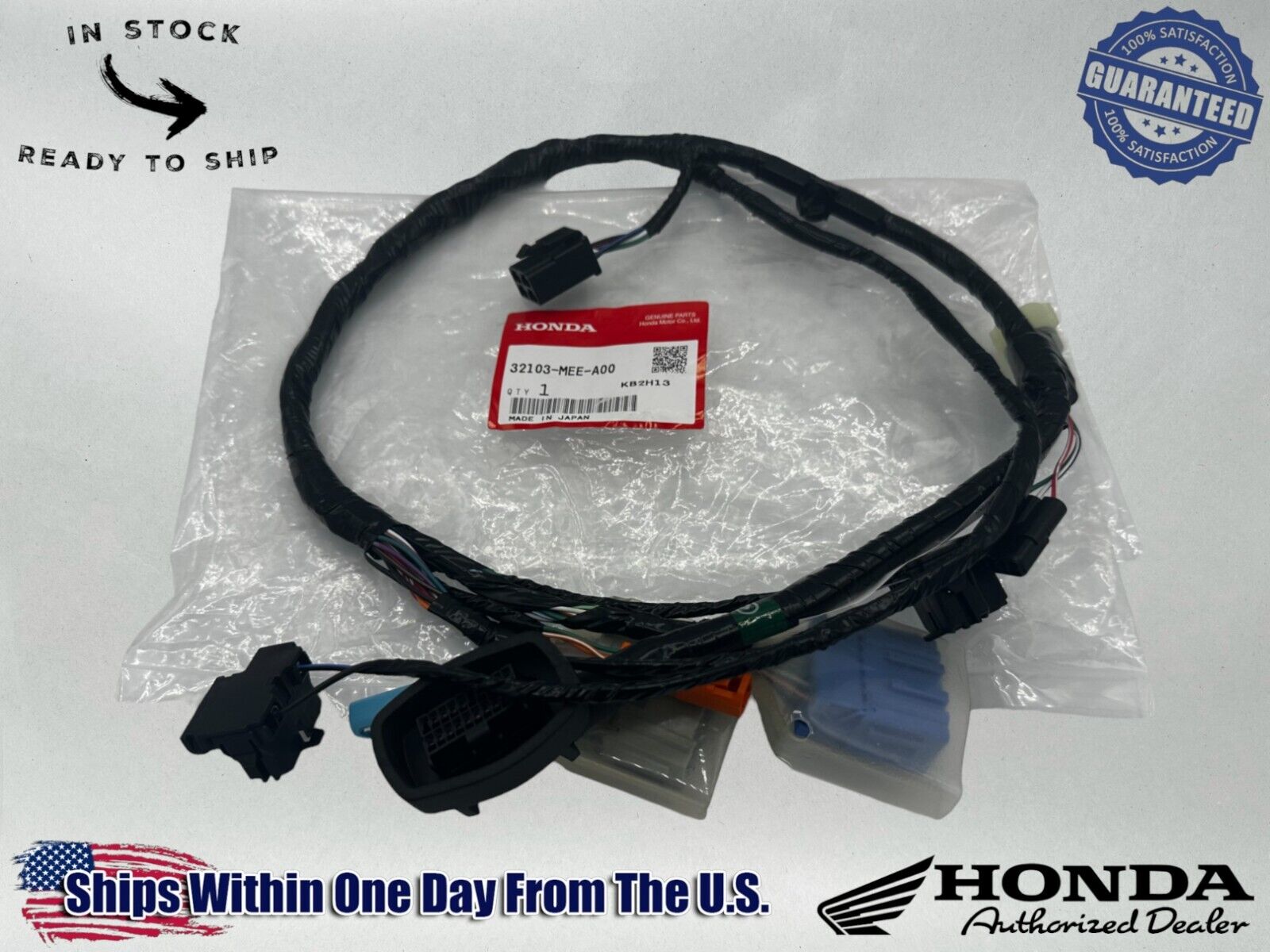 Honda Genuine OEM Authentic FR Sub-Harness 32103-MEE-A00