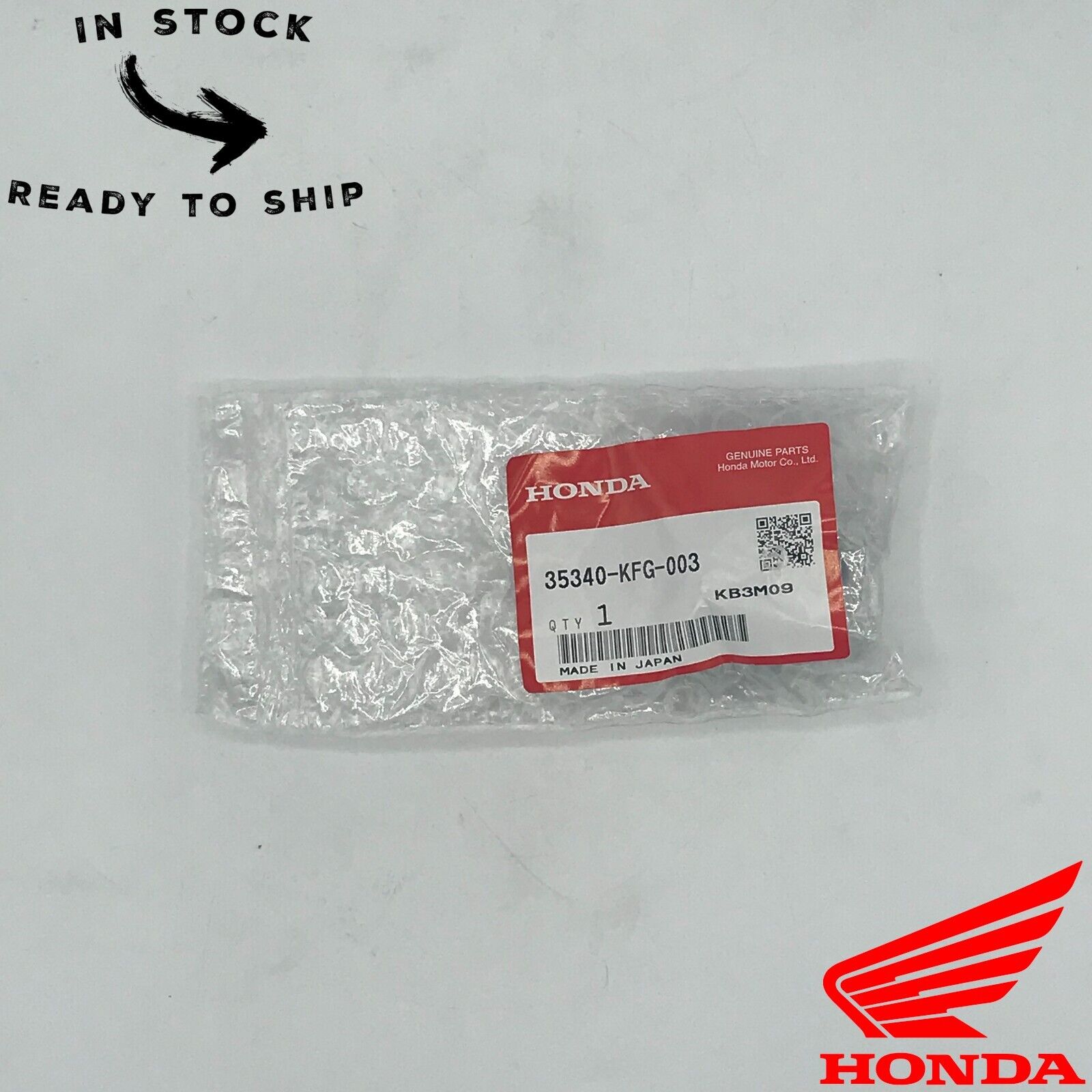 Genuine OEM Honda Rear Brake Stop Switch 35340-KFG-003