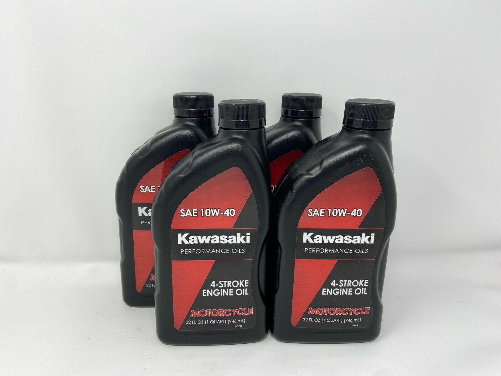 Kawasaki Performance 10W-40 4-Stroke Engine Oil 4 QUARTS K61021-202A 4 PACK