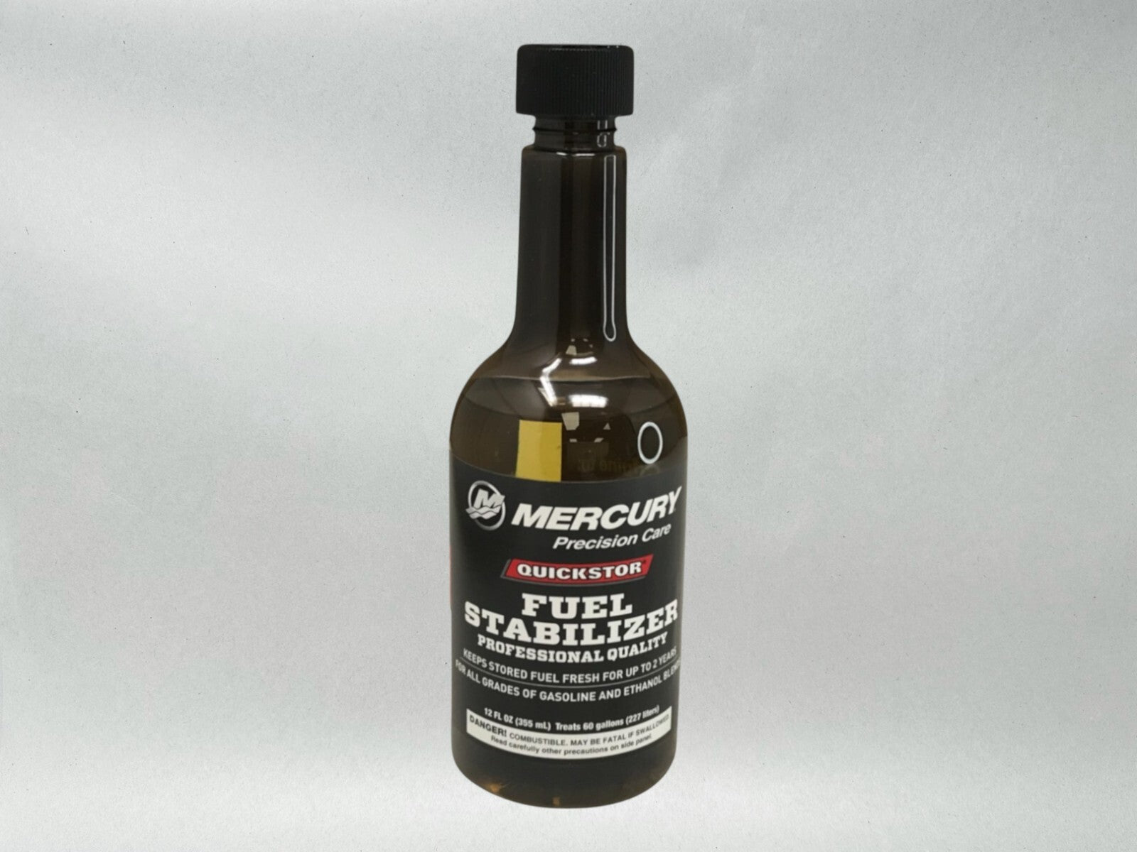 Mercury OEM Quickstor Fuel Treatment & Stabilizer 12 Oz. 92-8M0047932 12 Pack