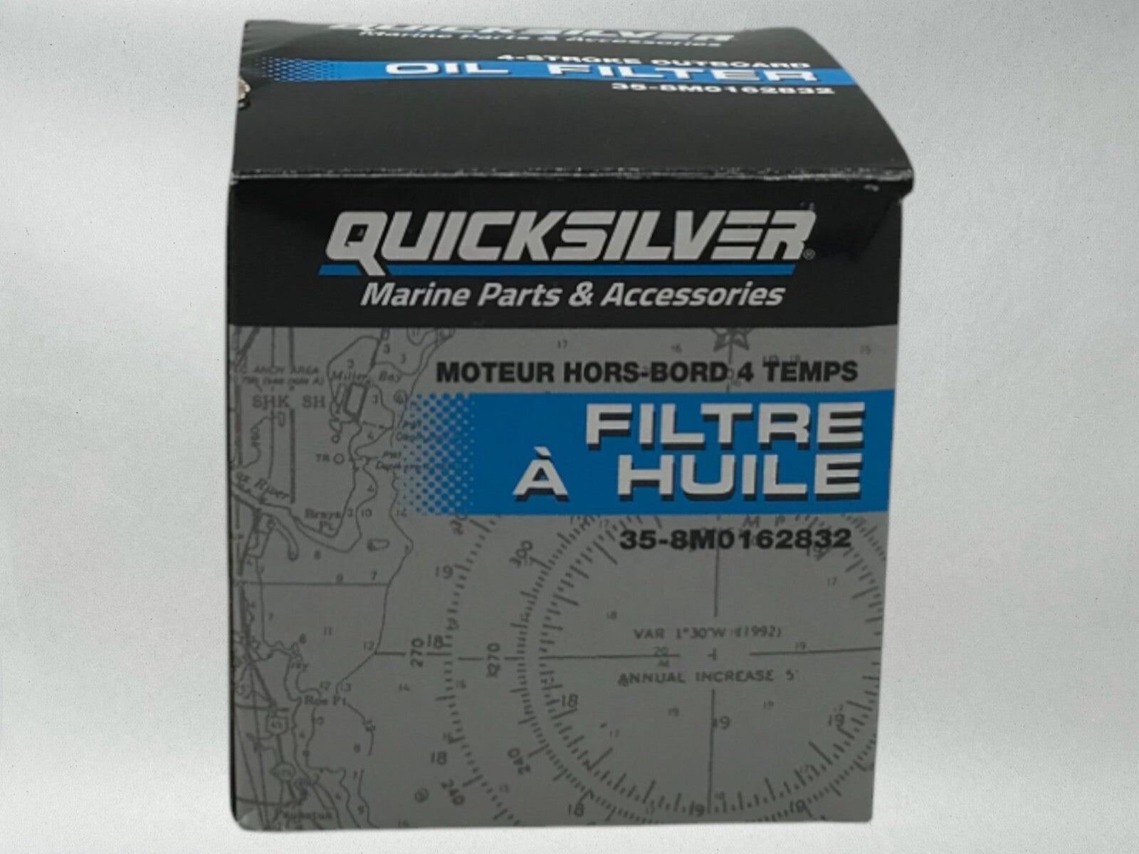 Quicksilver Genuine OEM Authentic Oil Filters 35-8M0162832 2 Pack