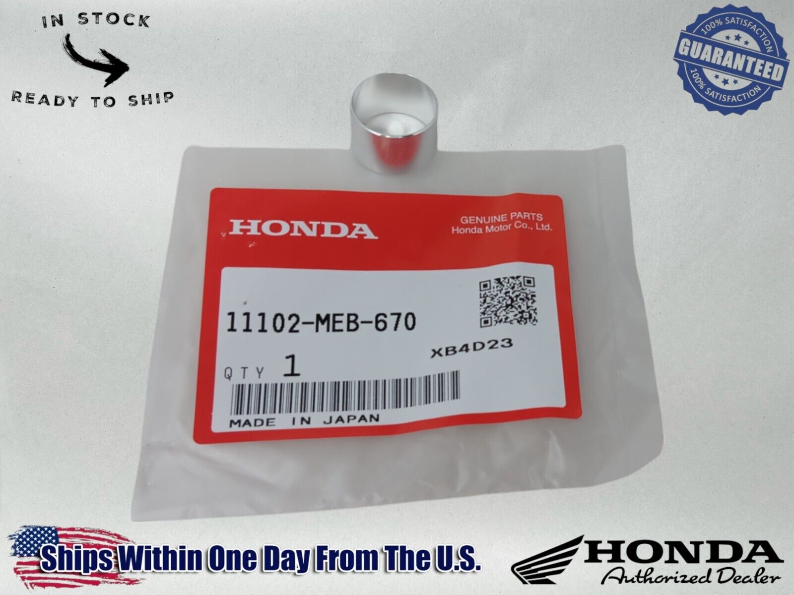 Honda Genuine OEM Authentic  Honda Water Pass Collar 11102-MEB-670