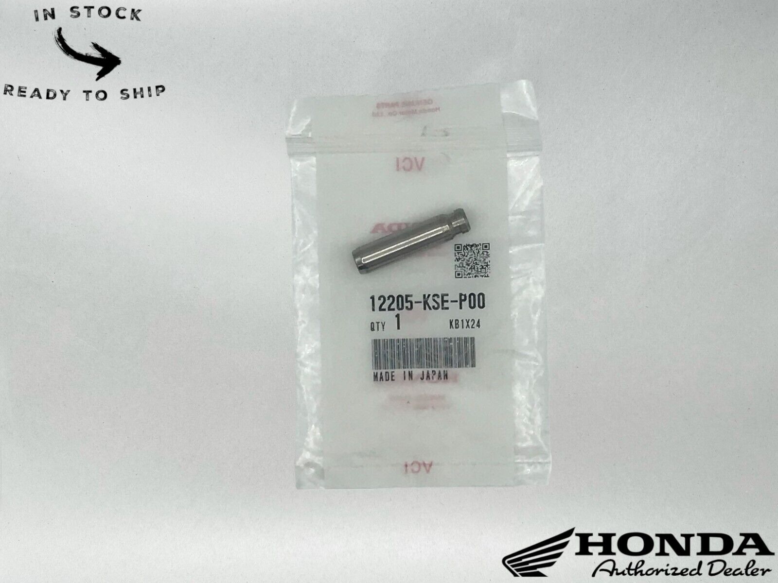 Honda Genuine OEM Exhaust Guide Valve 12205-KSE-P00