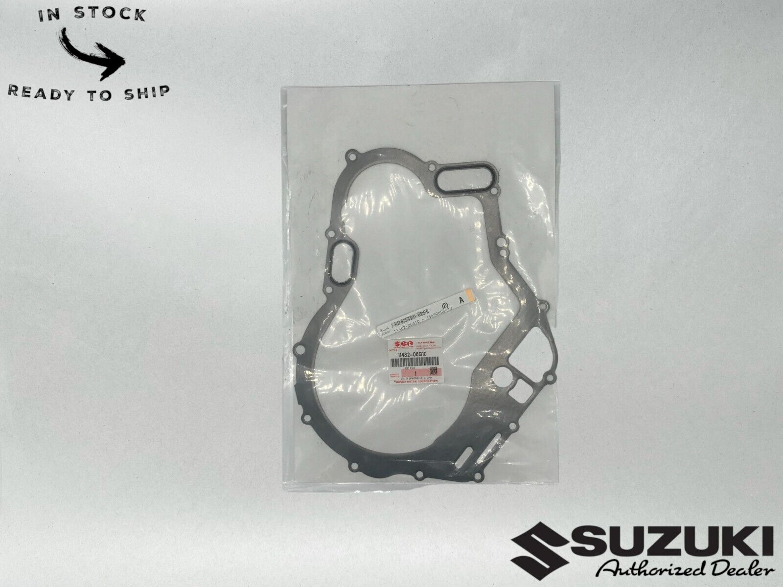 Suzuki Genuine OEM Clutch Cover Gasket 11482-06G10