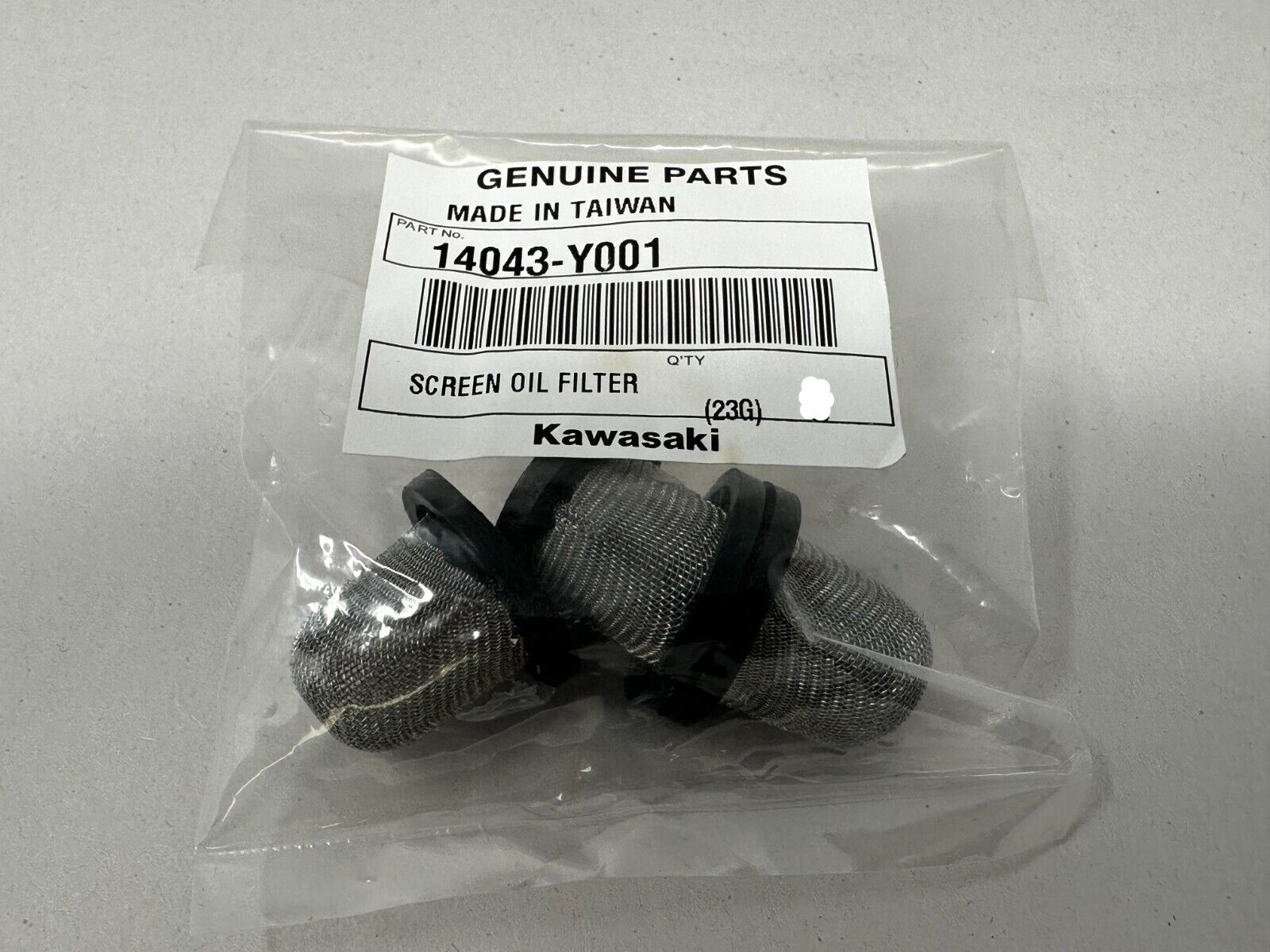 Kawasaki Genuine OEM Oil Filter 14043-Y001