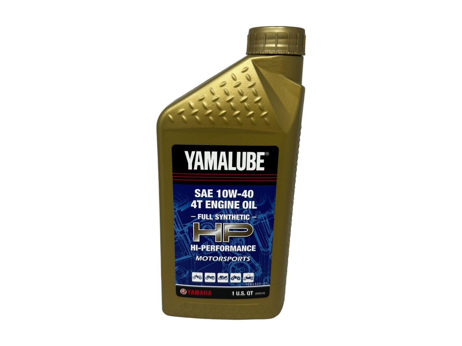 Yamaha Genuine OEM Yamalube Full Synthetic 10W-40 Oil LUB-10W40-FS-12 - 2 Pack