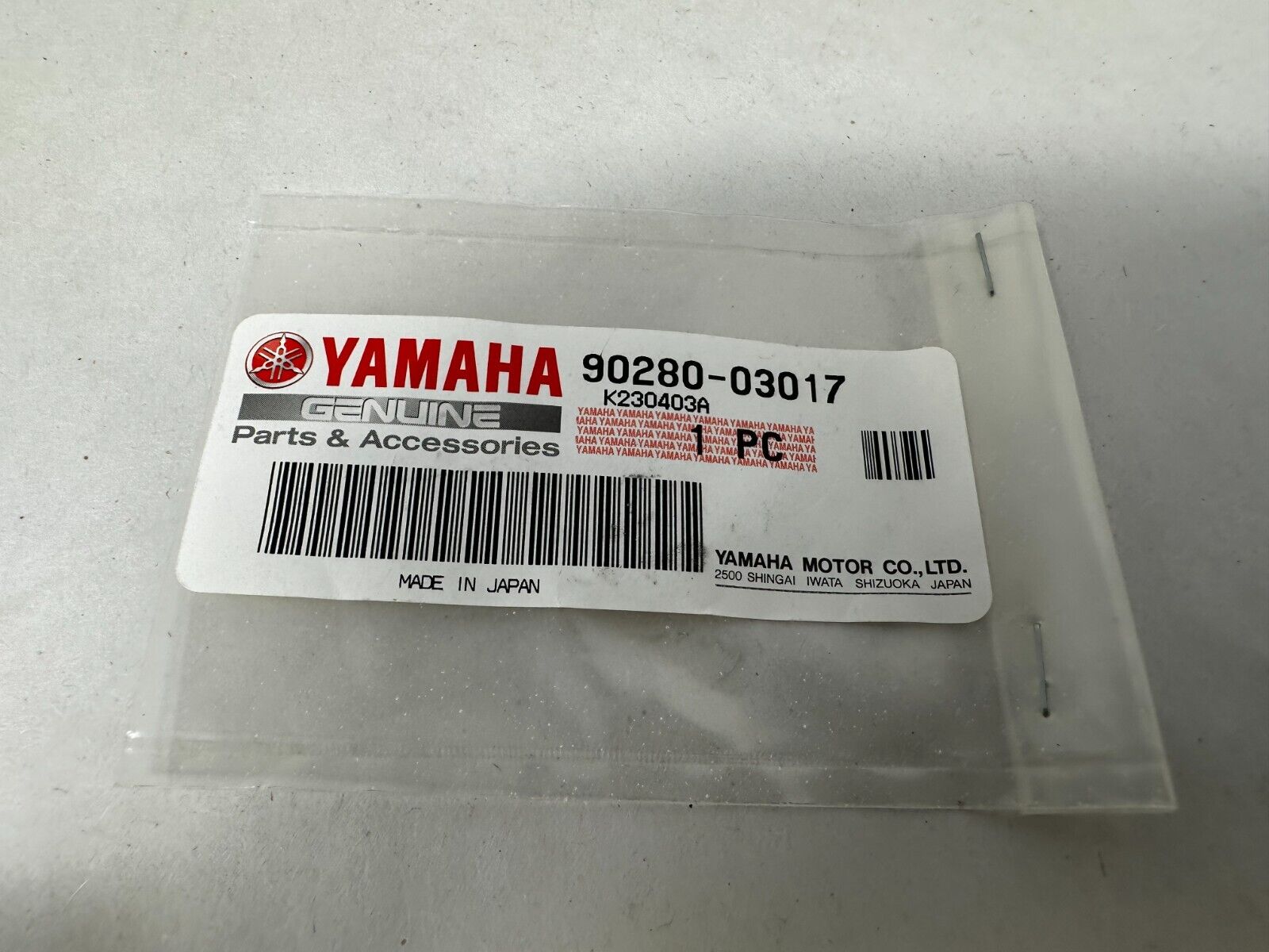 Yamaha Genuine OEM Authentic Woodruff Key 90280-03017-00