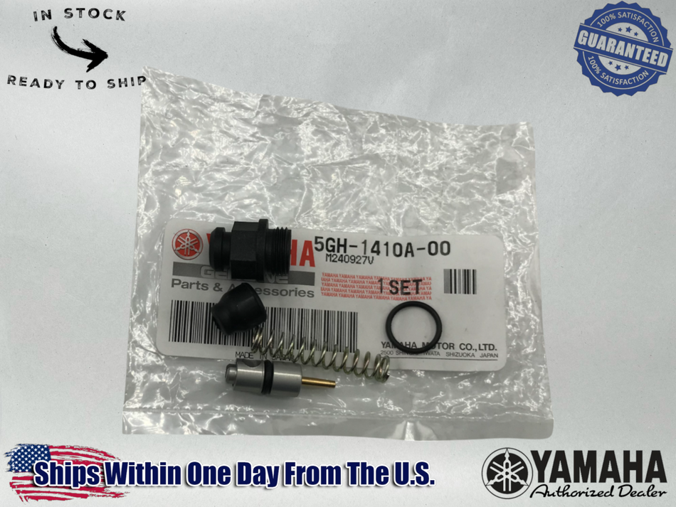 Yamaha OEM Carburetor Choke Plunger Starter Set 01-05 Raptor YFM660 5GH-1410A-00