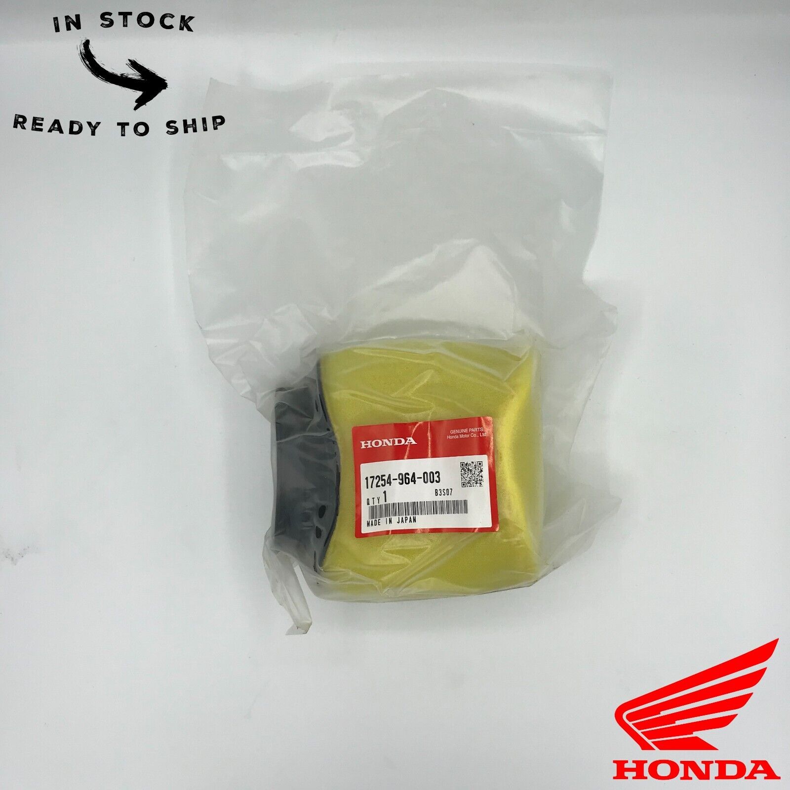 Genuine OEM Honda Air Filter Element 17254-964-003