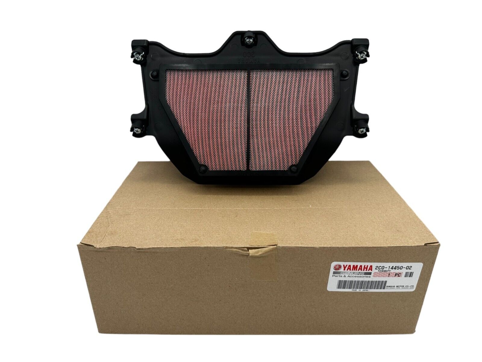 Yamaha Genuine OEM Authentic Air Filter 2C0-14450-02-00