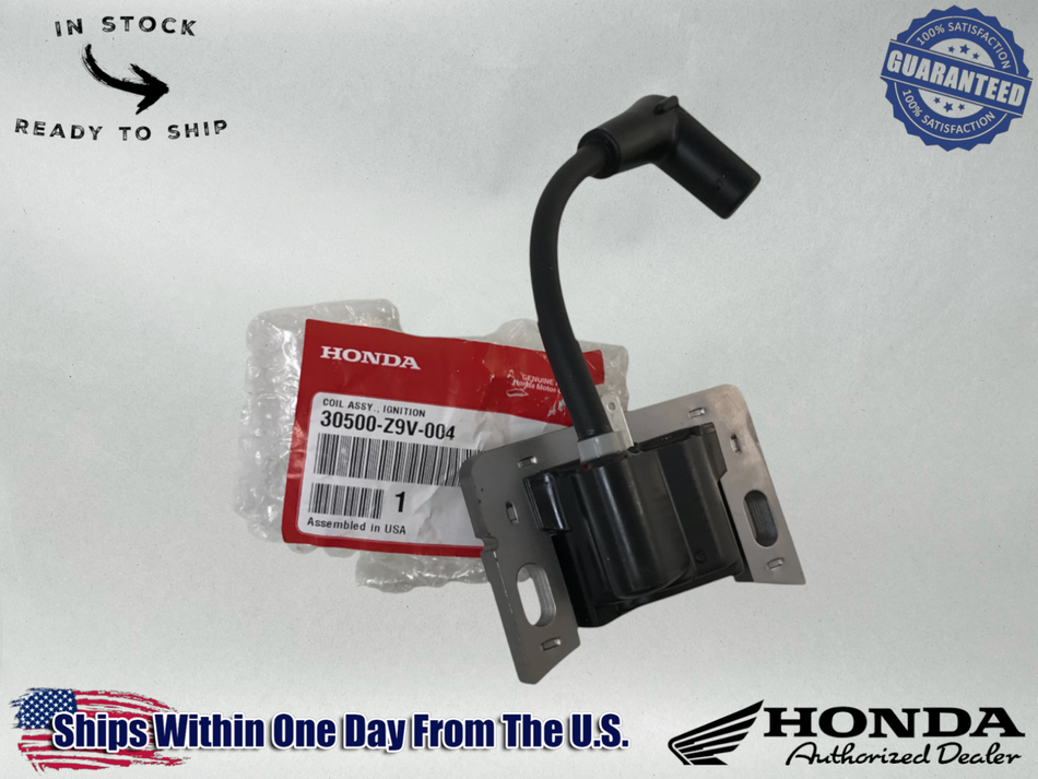 Honda Genuine OEM Ignition Coil GCV170 GCV200 HRN216 HRX217K6 30500-Z9V-004