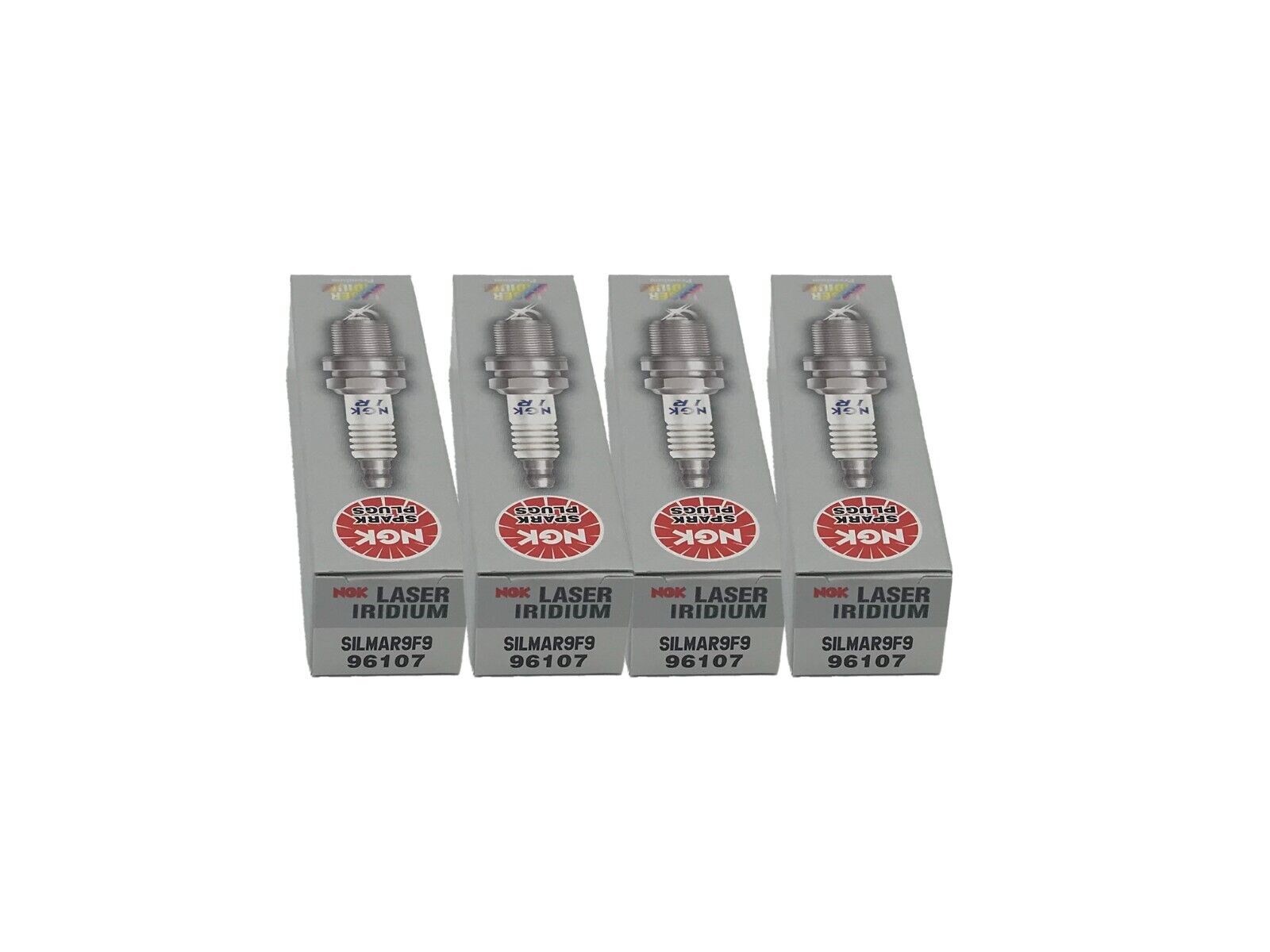 NGK Laser Iridium Spark Plug SILMAR9F9- 4 PACK