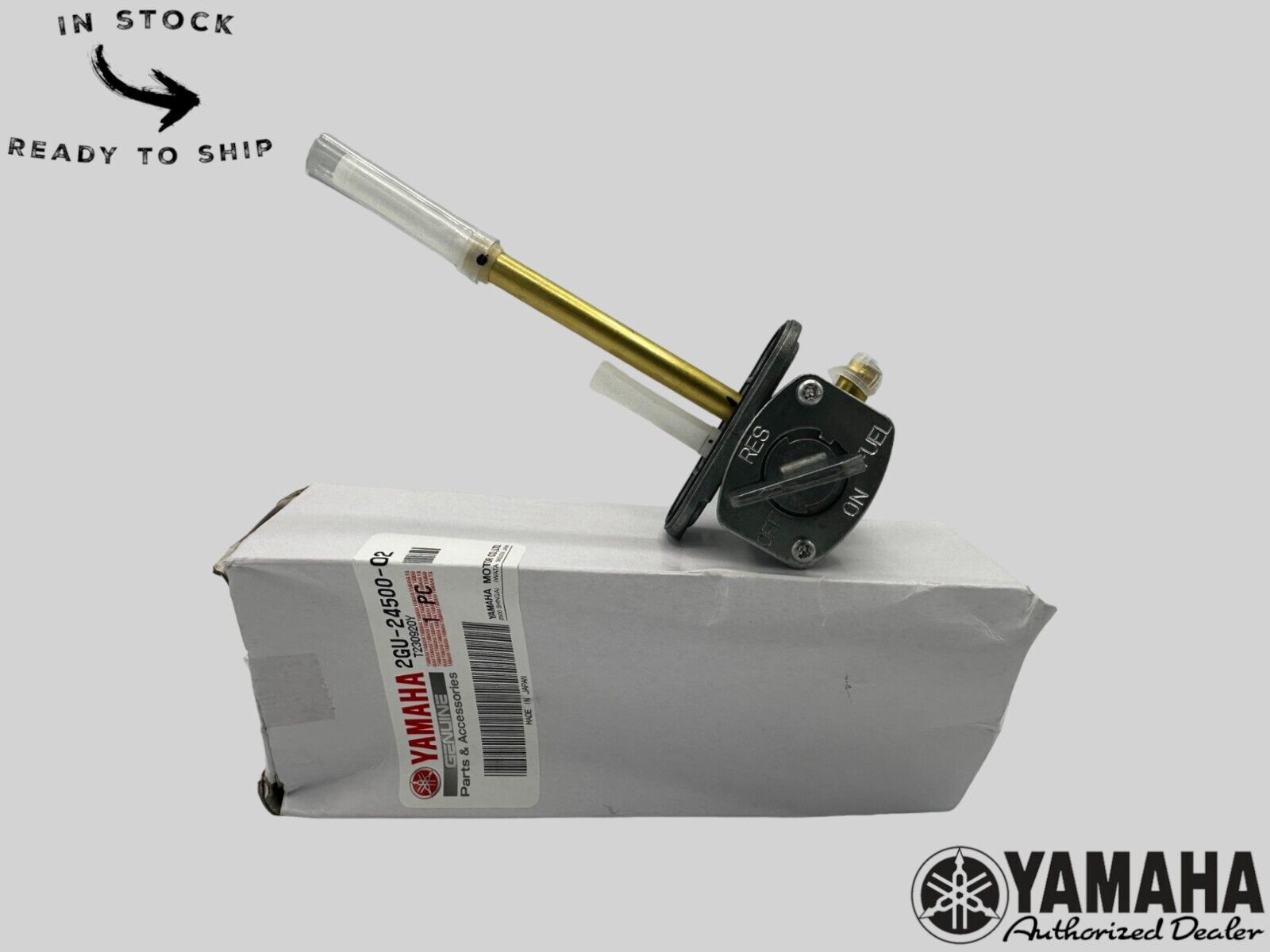 Yamaha Genuine OEM Authentic Fuel Cock Assembly 2GU-24500-02-00