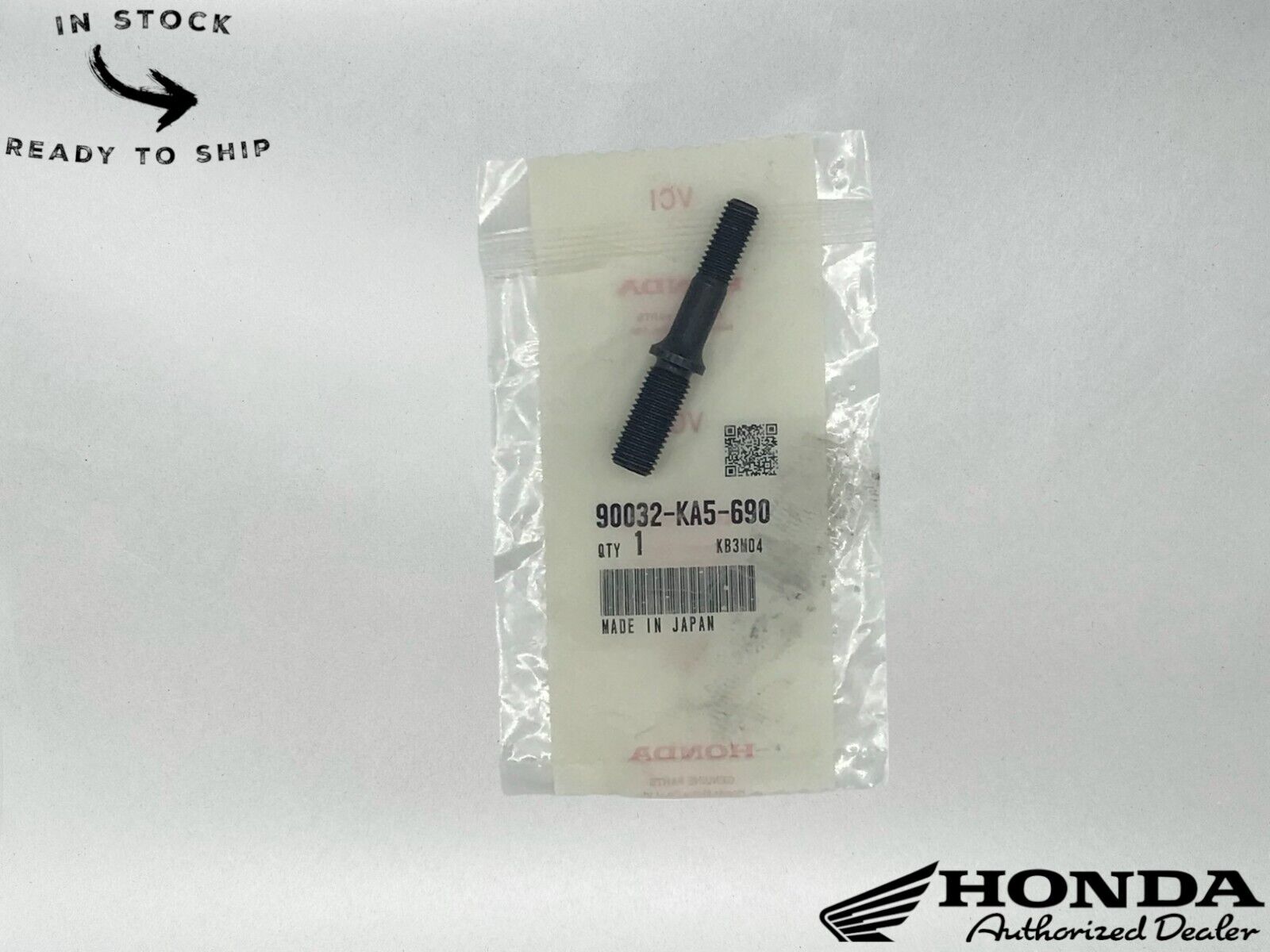 Honda Genuine OEM Stud Bolt 90032-KA5-690