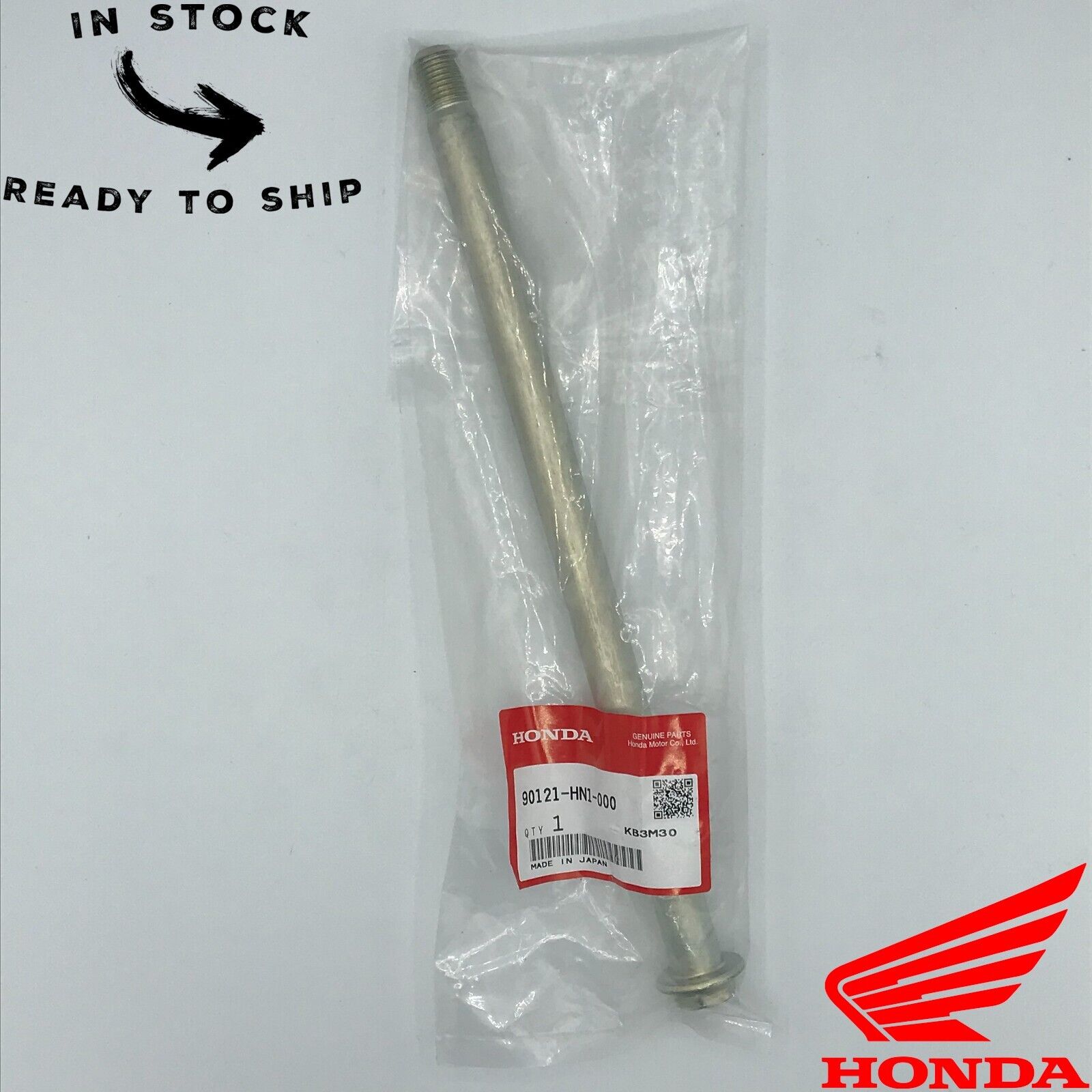 Genuine OEM Honda Swingarm Pivot Bolt 90121-HN1-000