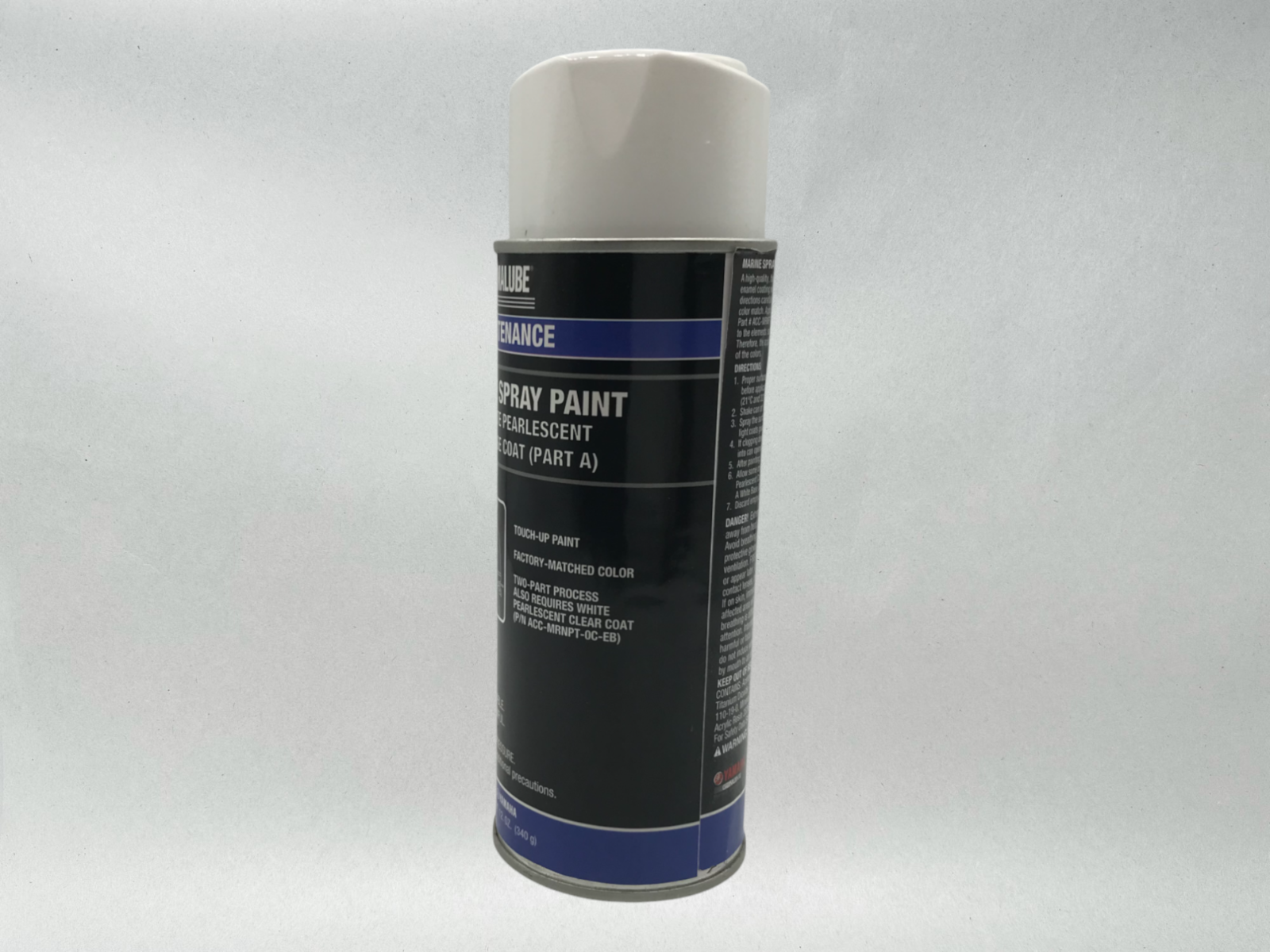 Yamaha Marine OEM Spray Paint White Pearlescent Base Coat ACC-MRNPT-0C-EA