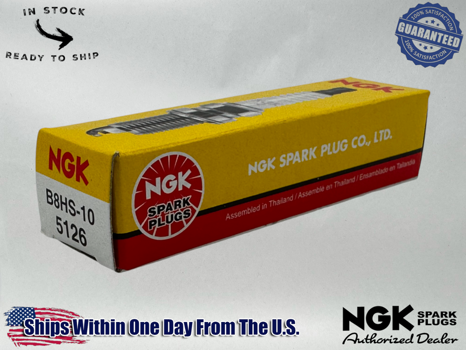 NGK Genuine OEM Authentic NGK Spark Plug B8HS-10 1