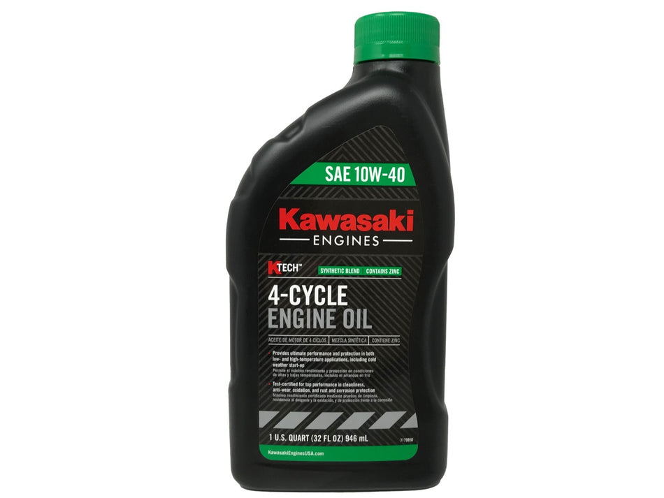 Kawasaki SAE 10W40 4 Cycle Motor Oil 1 QUART 99969-6296