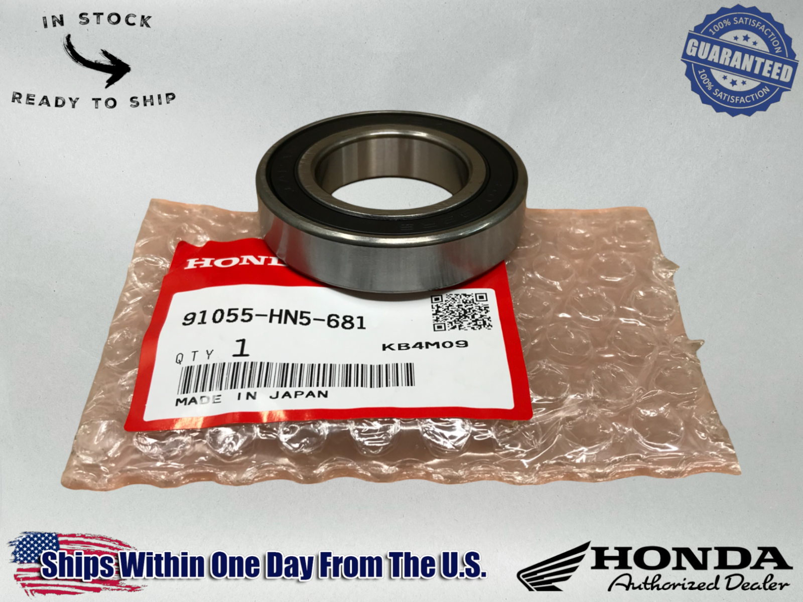 Honda OEM Left Rear Axle Wheel Bearing Seal Hub Fits For Foreman 400 450 500