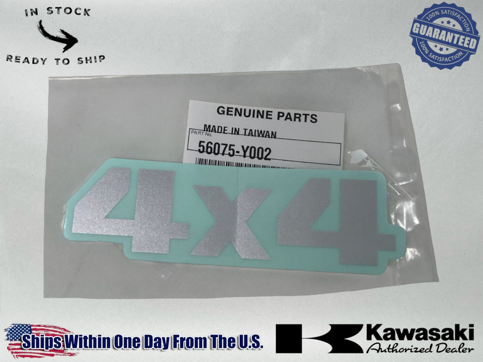Kawasaki Genuine OEM SELECT 2019-25 MULE PRO-MX MODELS 4X4 DECAL 56075-Y002