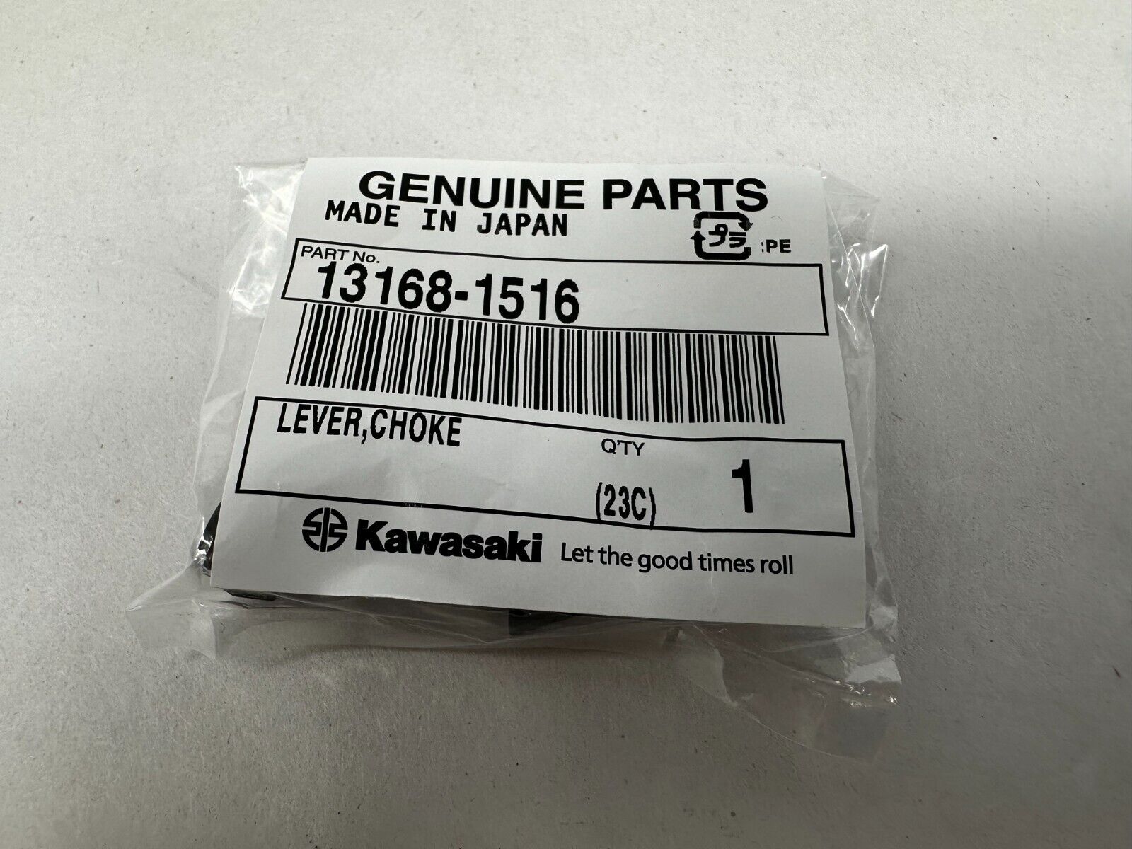 Kawasaki Genuine OEM Choke Lever 13168-1516