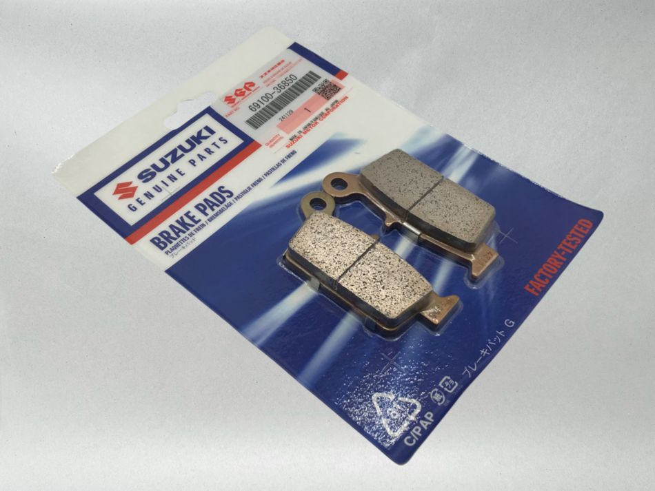 Suzuki Genuine OEM 2000-23 DR-Z400S DRZ 400 S SM REAR BRAKE PAD SET 69100-36850